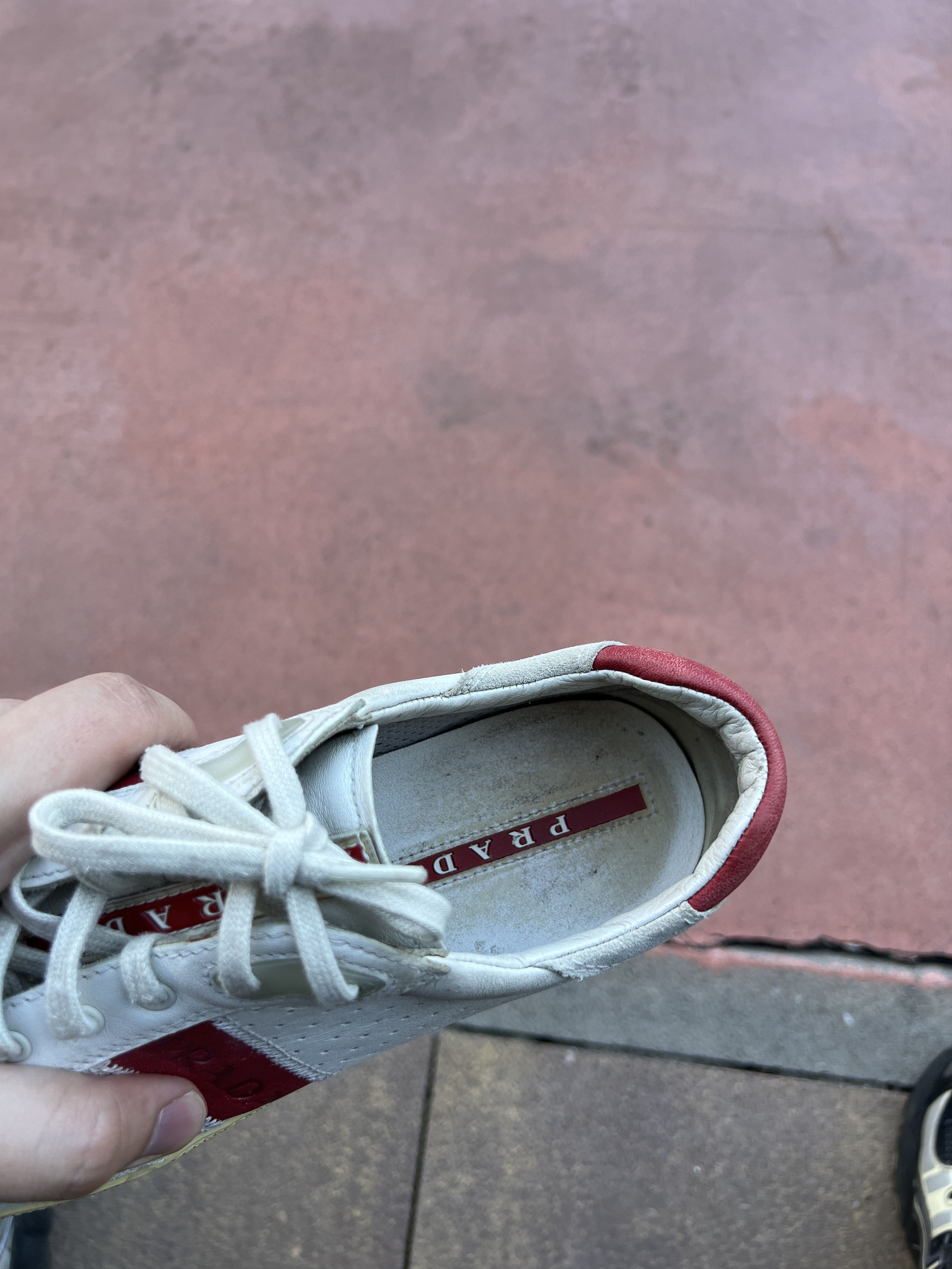 Prada Prada Vintage Y2K Low Sneakers 3E 3648 Size 39 Size US 9 / IT 39 - 21 Thumbnail