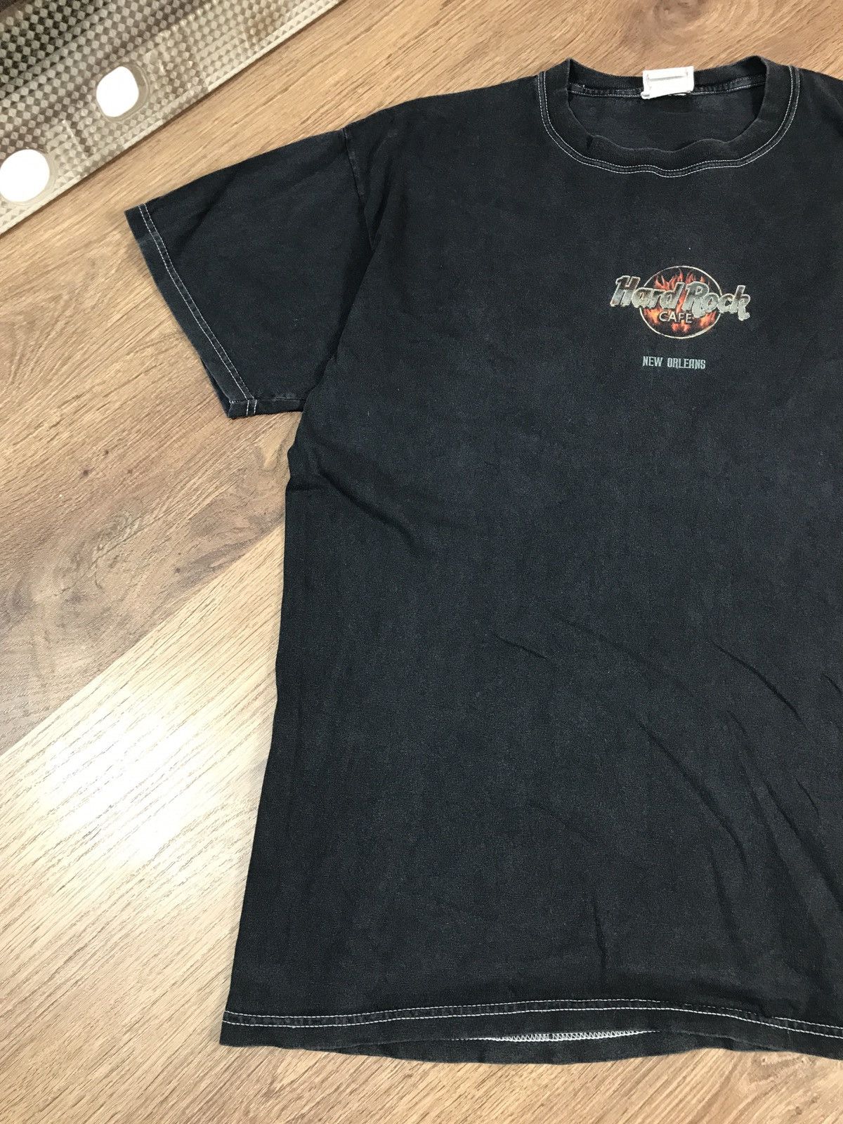 Hard Rock Cafe × Japanese Brand Vintage Hard Rock New Orleans T Shirt Size US XL / EU 56 / 4 - 2 Thumbnail