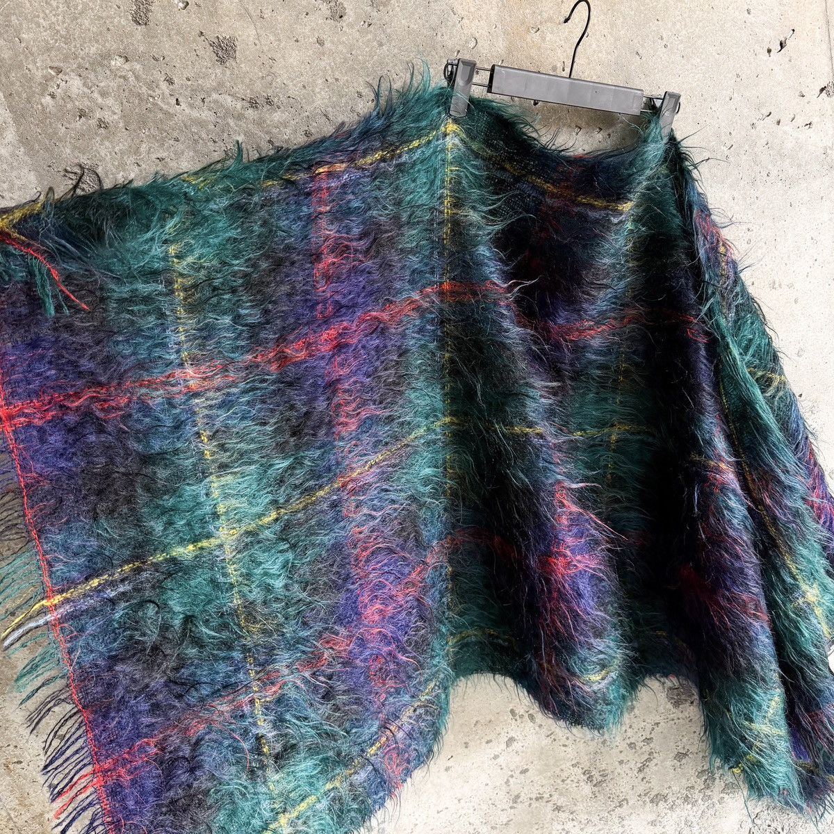 Comme des Garcons XXXL CDG Shaggy Mohair Knit Scarf / Throw Over Size ONE SIZE - 4 Thumbnail