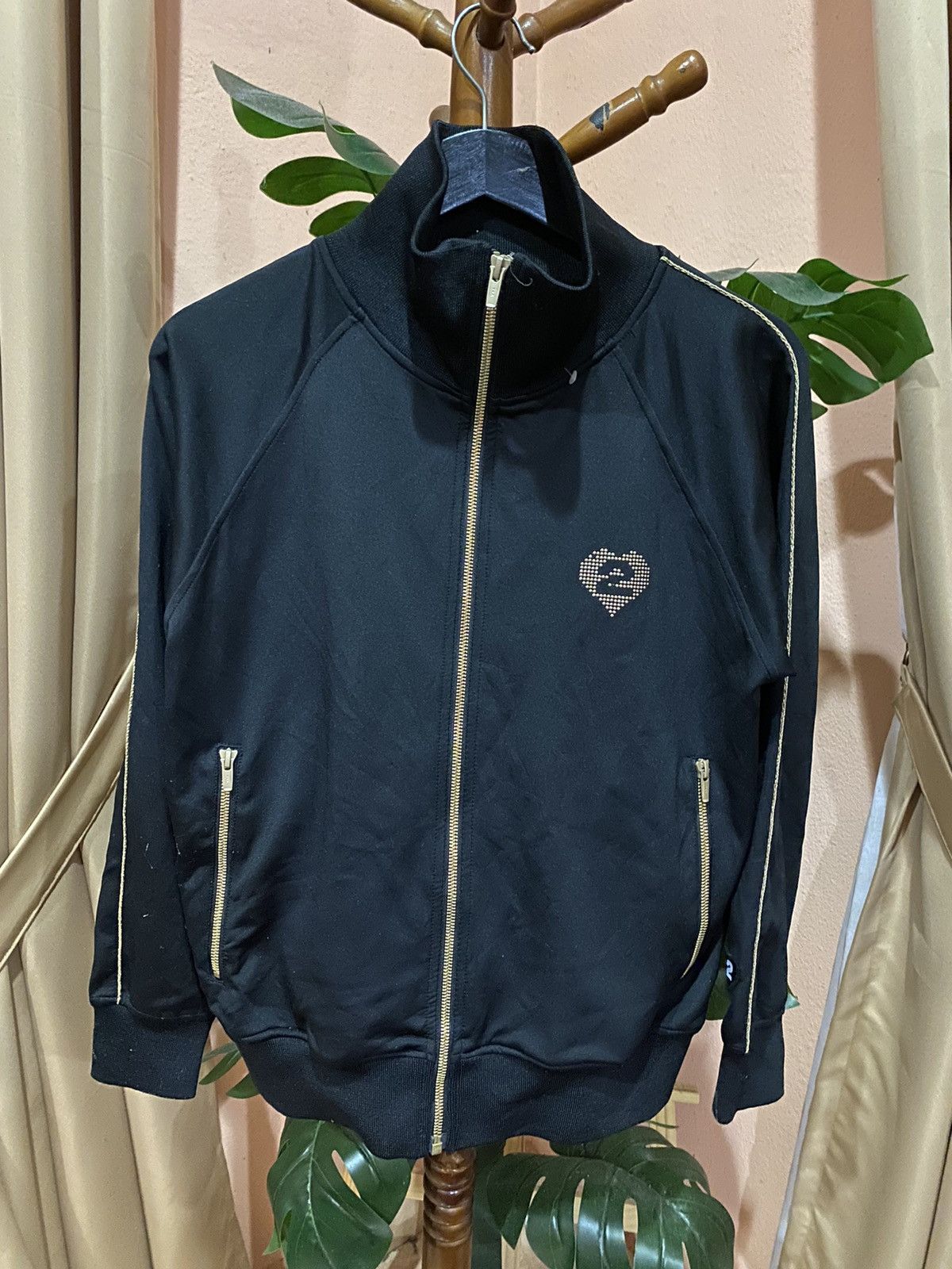 Other Black Seven Track Jacket –Retro-Inspired Full-Zip Sportswear Size US S / EU 44-46 / 1 - 2 Thumbnail
