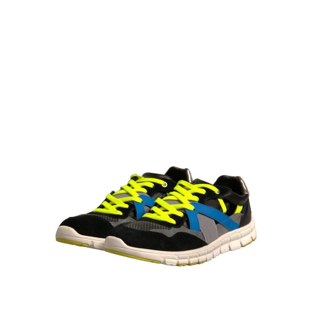 Dolce & Gabbana Dolce & Gabbana Multicolor Suede Low Top Sneakers Shoes Size US 6.5 / EU 39-40 - 4 Thumbnail