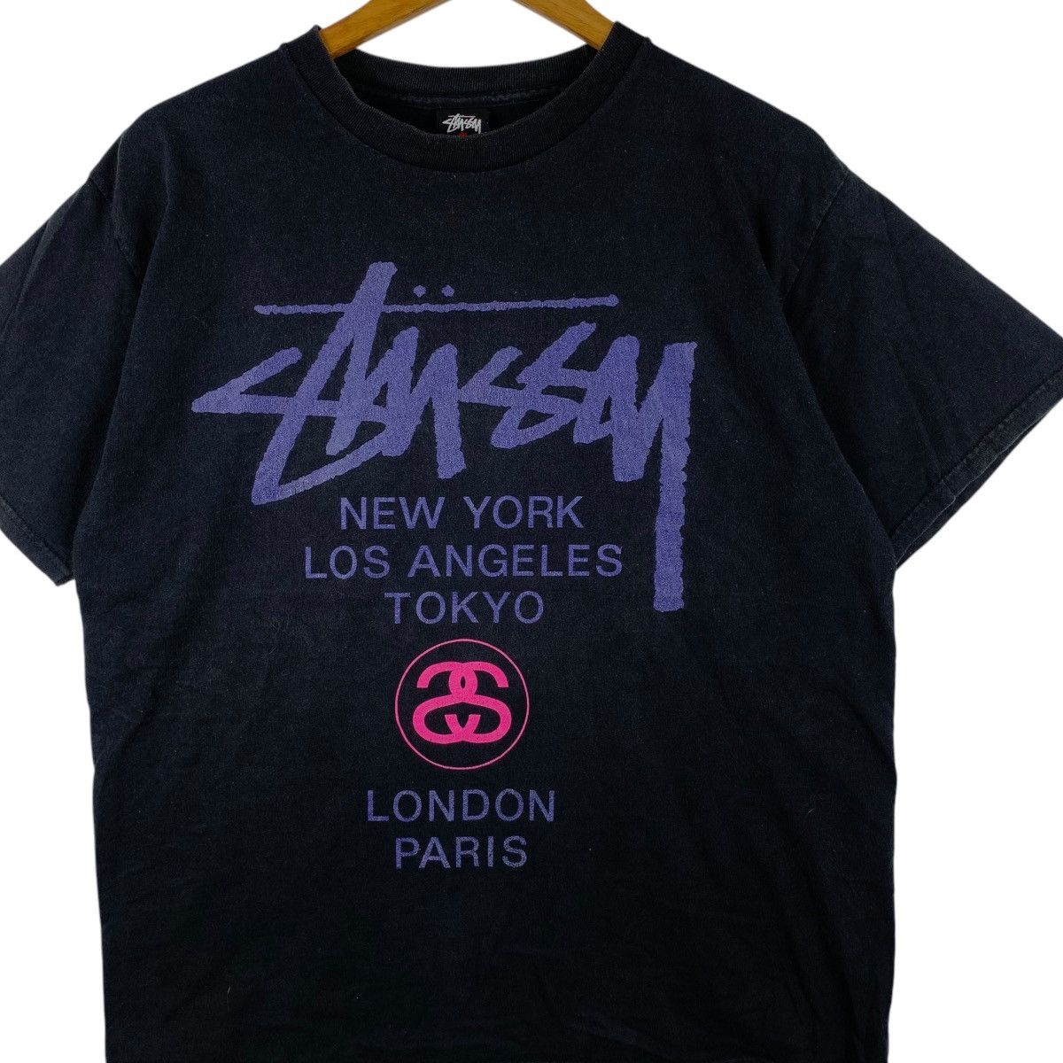 Stussy STUSSY LOCAL COLOR Collection New York Issue Tee Shirt Top Size US L / EU 52-54 / 3 - 3 Thumbnail