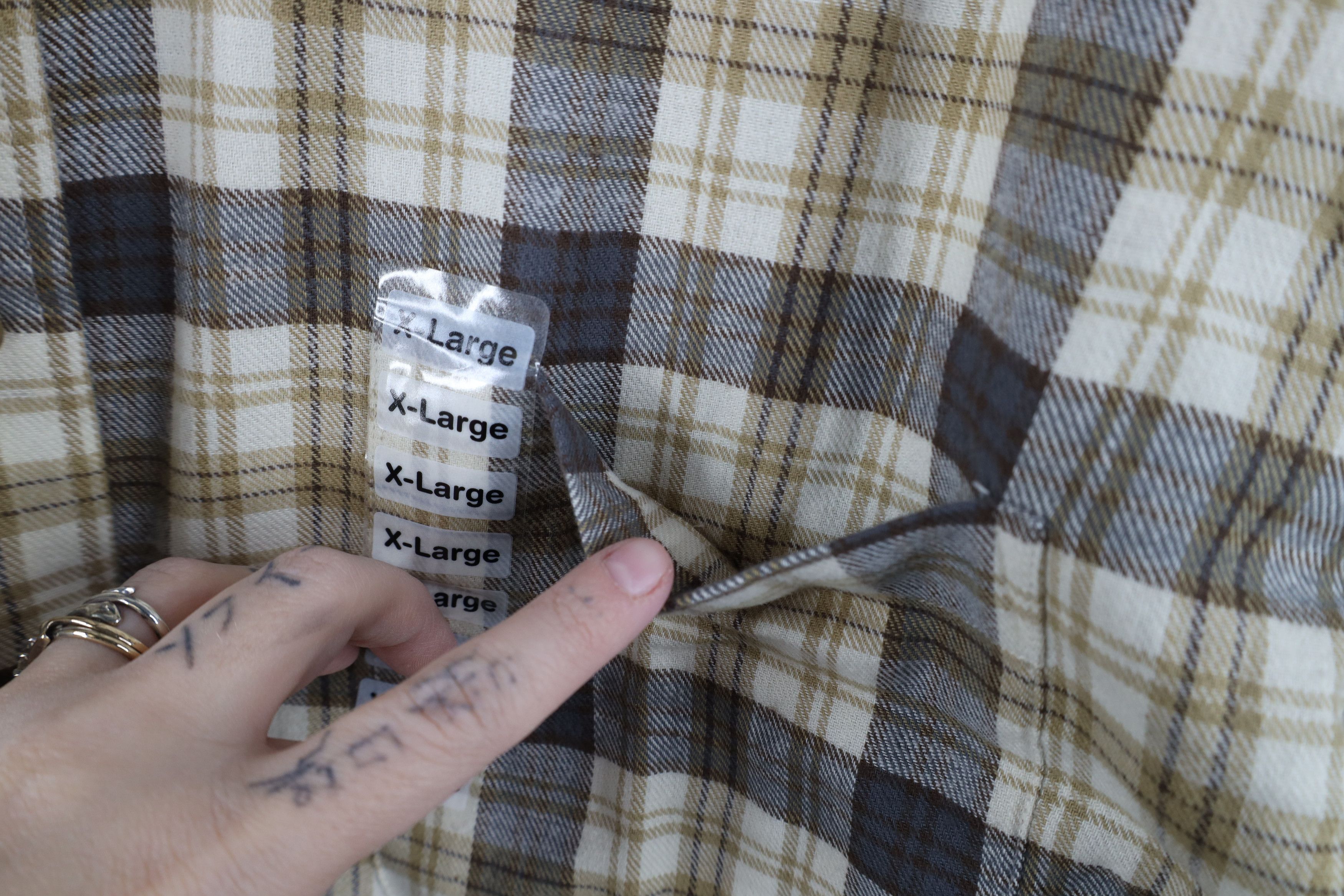 Vintage Deadstock Vintage Streetwear Collared Button Down Shirt Size US XL / EU 56 / 4 - 6 Thumbnail