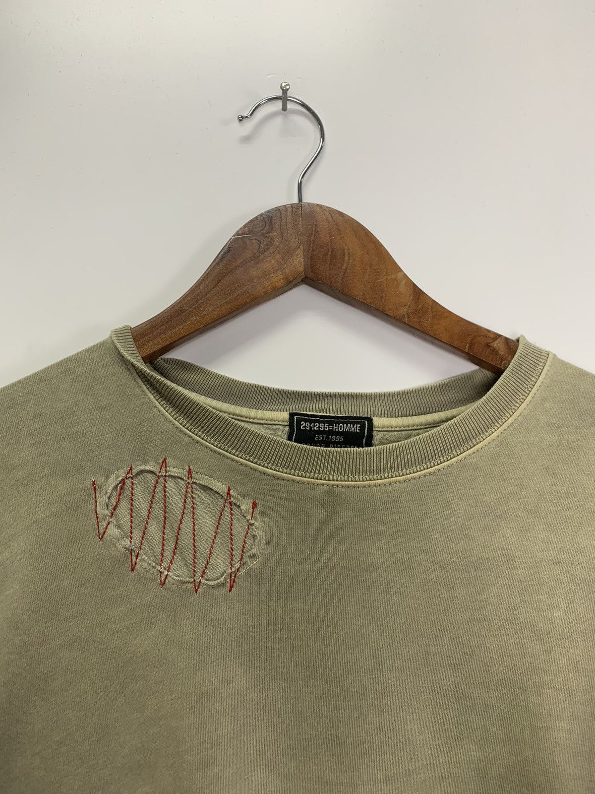 Japanese Brand × Vintage Vintage 291295 Homme Military Issue Sweatshirt Size US S / EU 44-46 / 1 - 4 Thumbnail