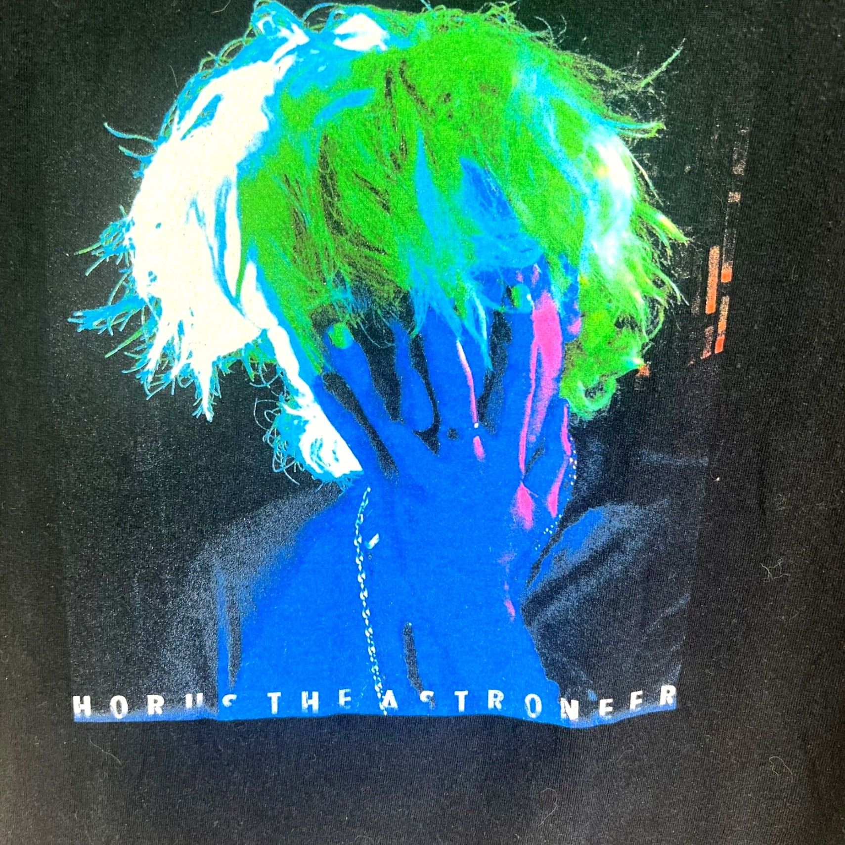 Vintage Horus the Astroneer Band T-Shirt Adult Large Black Graphic Print Crew Neck Mens Size US L / EU 52-54 / 3 - 2 Thumbnail