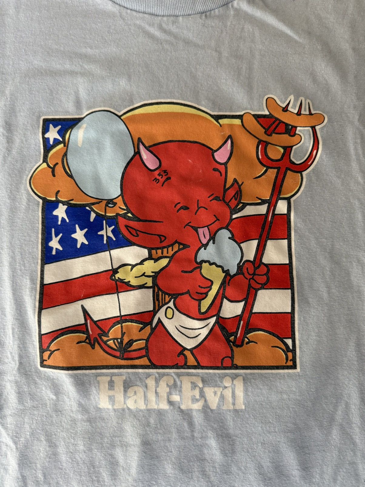 Half Evil Half Evil Baby Devil Tee Size US L / EU 52-54 / 3 - 2 Thumbnail