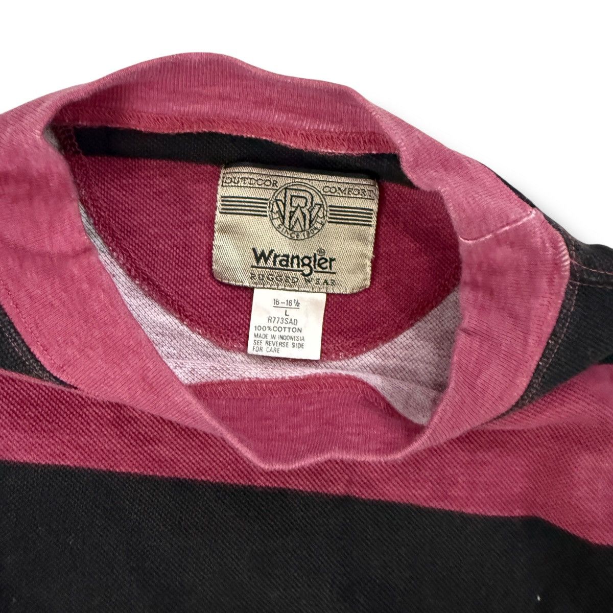 Wrangler Vintage Wrangler Striped 90s primitive streetwear Ringer tee Size US L / EU 52-54 / 3 - 5 Thumbnail