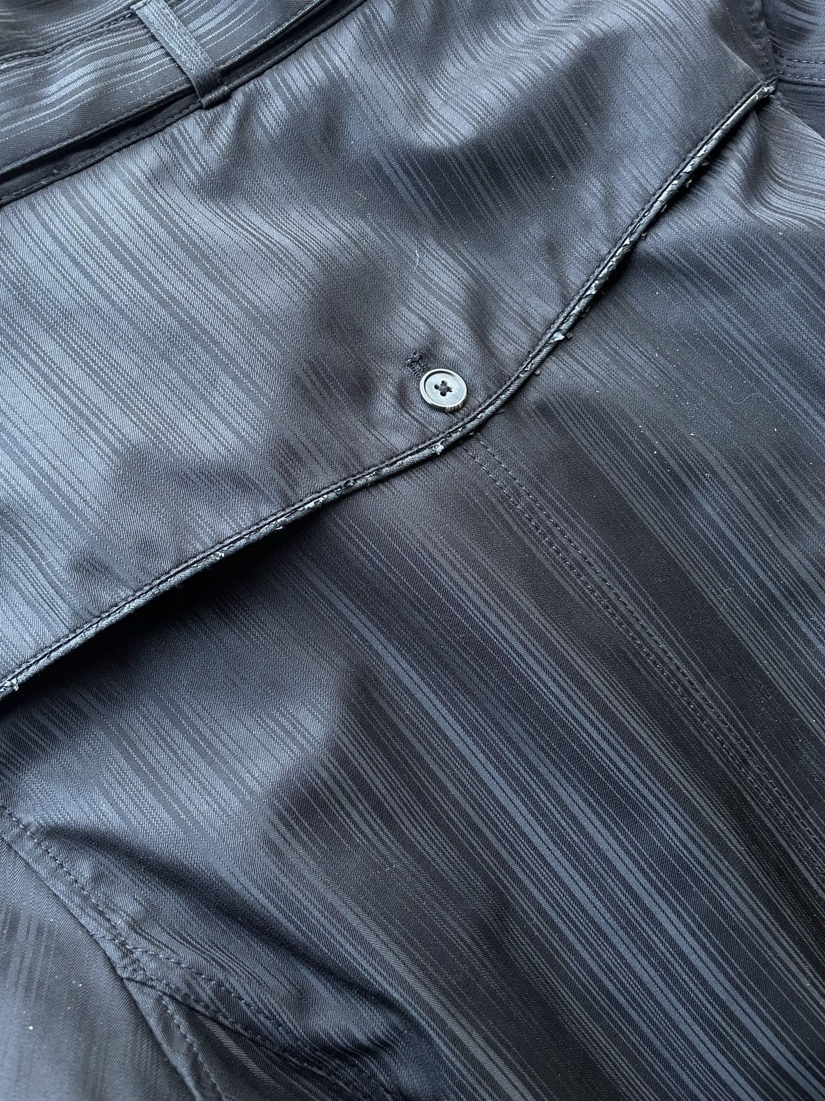 If Six Was Nine 2000s Japanese archive Vkei Fur Belted Gimmic Jacket Y2K Size US S / EU 44-46 / 1 - 10 Thumbnail