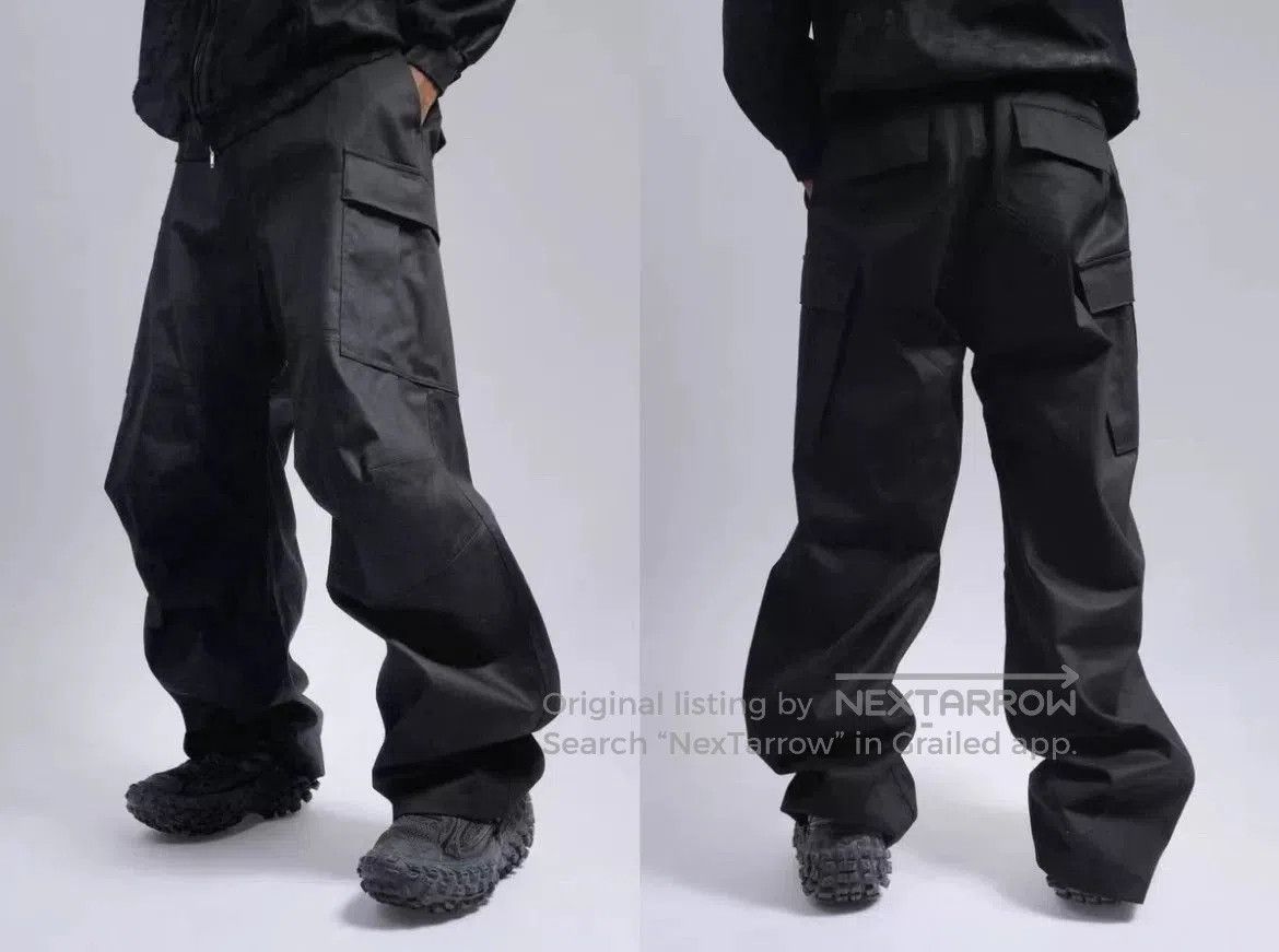 Balenciaga dolce&gabbana low-rise denim pants with ties. Size US 30 / EU 46 - 2 Thumbnail