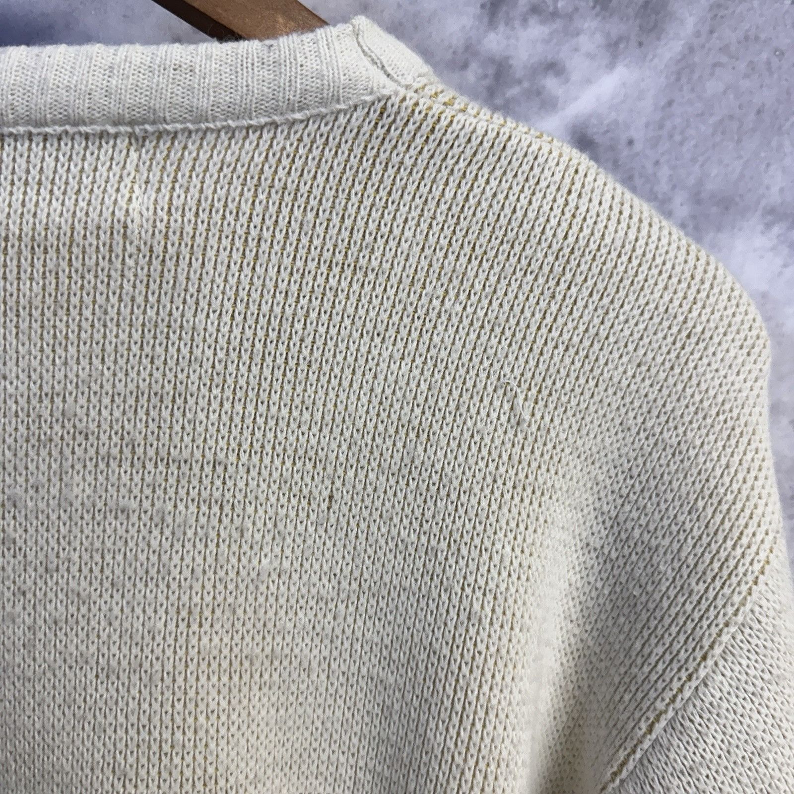 Vintage Vintage Victoria Dry Goods Aztec Sweater Adult Large White Size US L / EU 52-54 / 3 - 6 Thumbnail