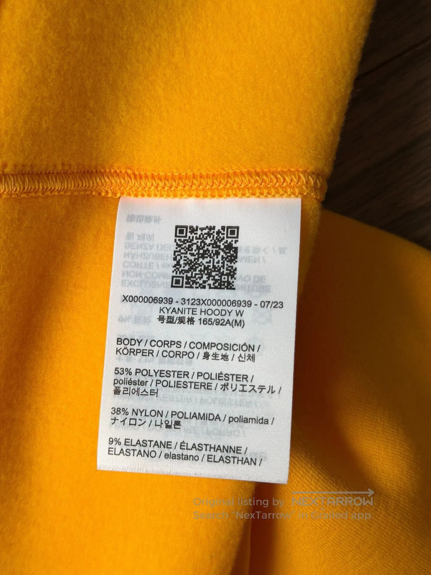 Arc'teryx Arcteryx Kyanite Hoody Women's Yellow Jacket. Size M / US 6-8 / IT 42-44 - 5 Thumbnail