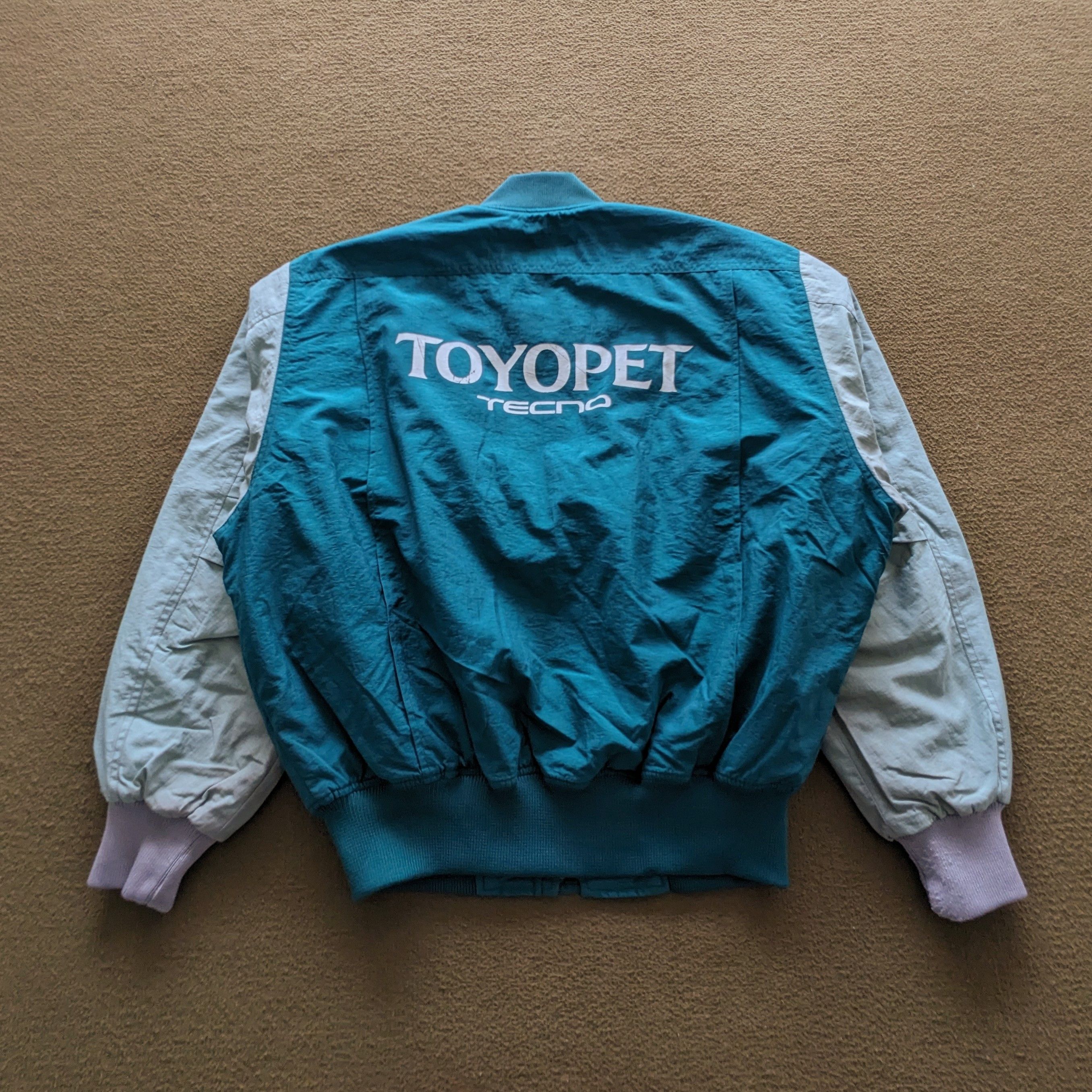 Designer × Vintage Vintage TOYOTA TOYOPET TECNO Japanese Racing Team Jacket Size US M / EU 48-50 / 2 - 1 Thumbnail