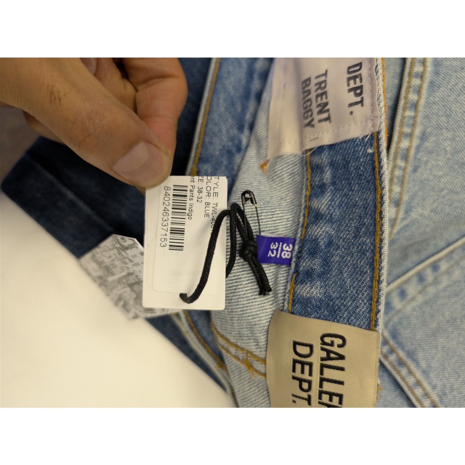 Gallery Dept. o1rshd1 Size: 38W x 32L / La Flare Denim Jeans Indigo Blue Size US 38 / EU 54 - 23 Thumbnail