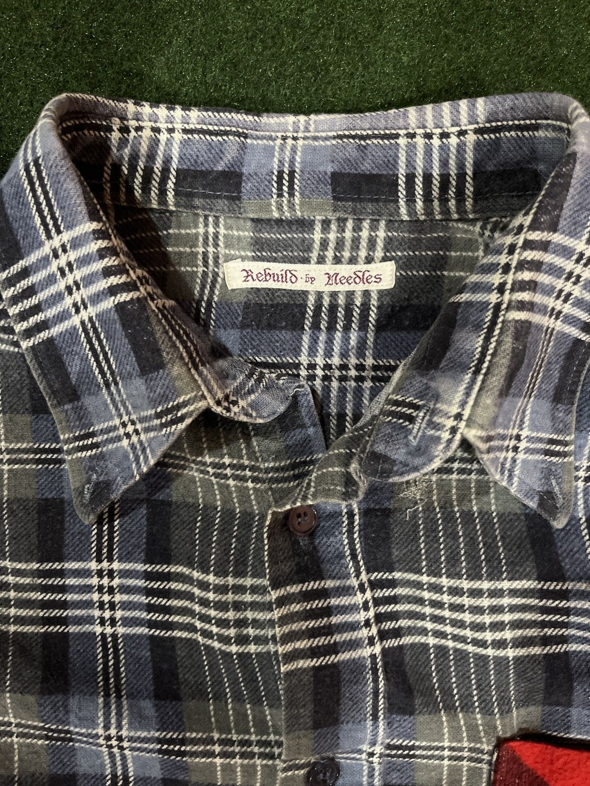 Needles Rebuild 7-Cut Flannel Size US XL / EU 56 / 4 - 2 Thumbnail