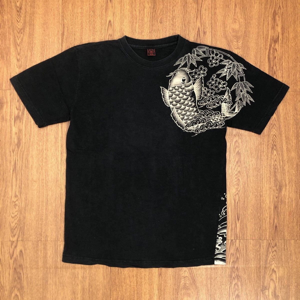 Bullet Noise × Japanese Brand Sukajan koi t-shirt Size US M / EU 48-50 / 2 - 2 Thumbnail