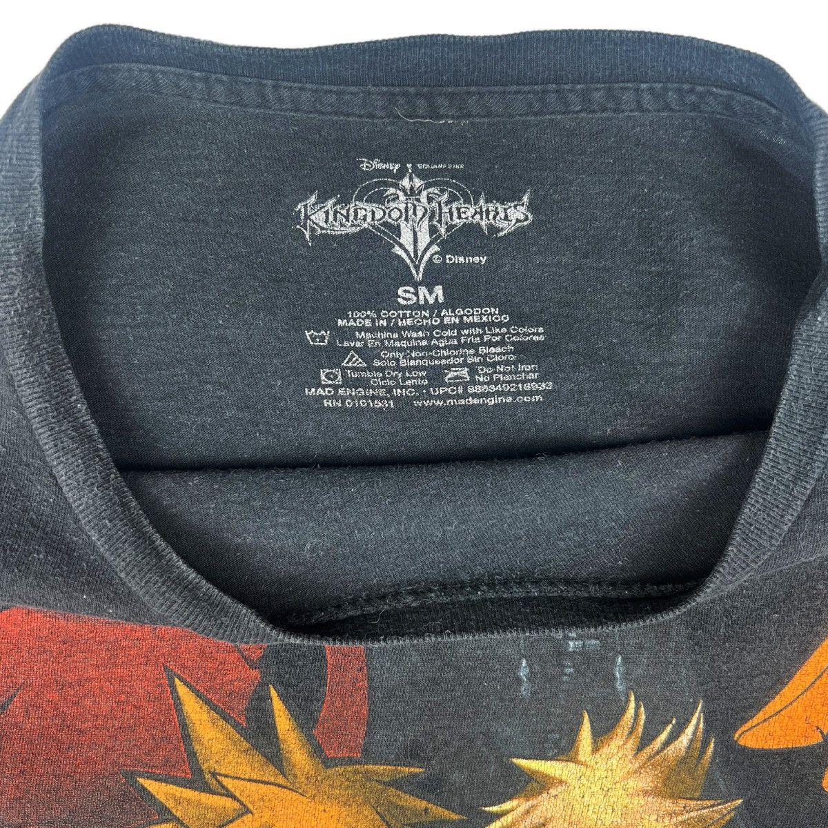 Disney Vintage Kingdom Hearts Shirt Men S Disney Y2K Promo Tee Size US S / EU 44-46 / 1 - 3 Thumbnail
