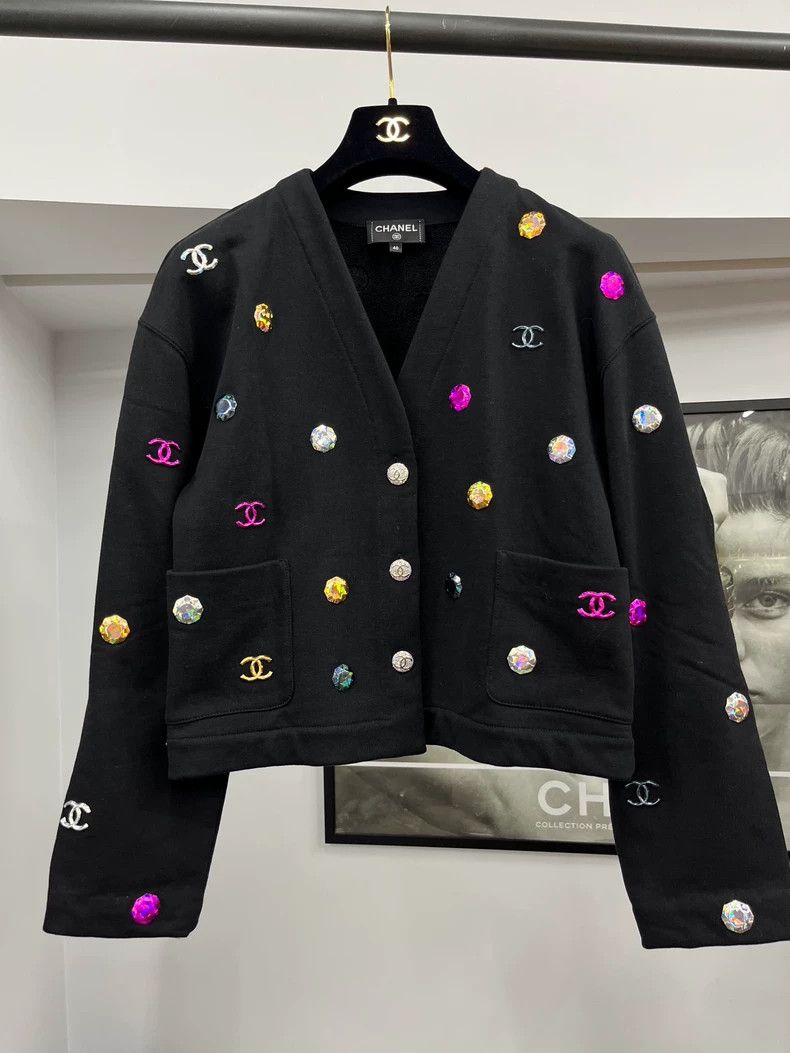 Chanel Chanel 21K Chanel colored gemstone jacket Size S / US 4 / IT 40 - 1 Thumbnail