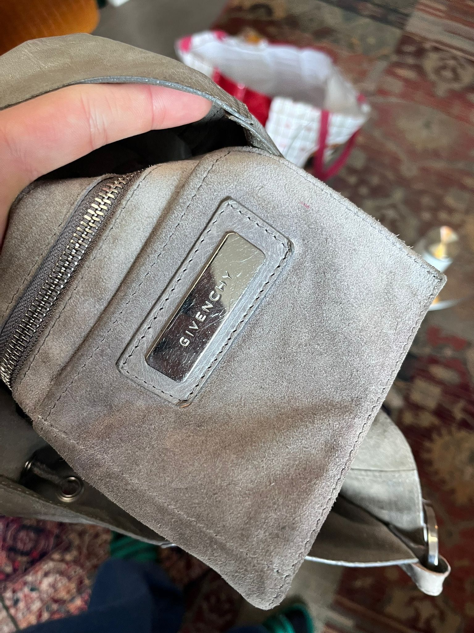 Givenchy Givenchy - SS02 Metallic Silver Shoulder Bag Preloved Size ONE SIZE - 3 Thumbnail