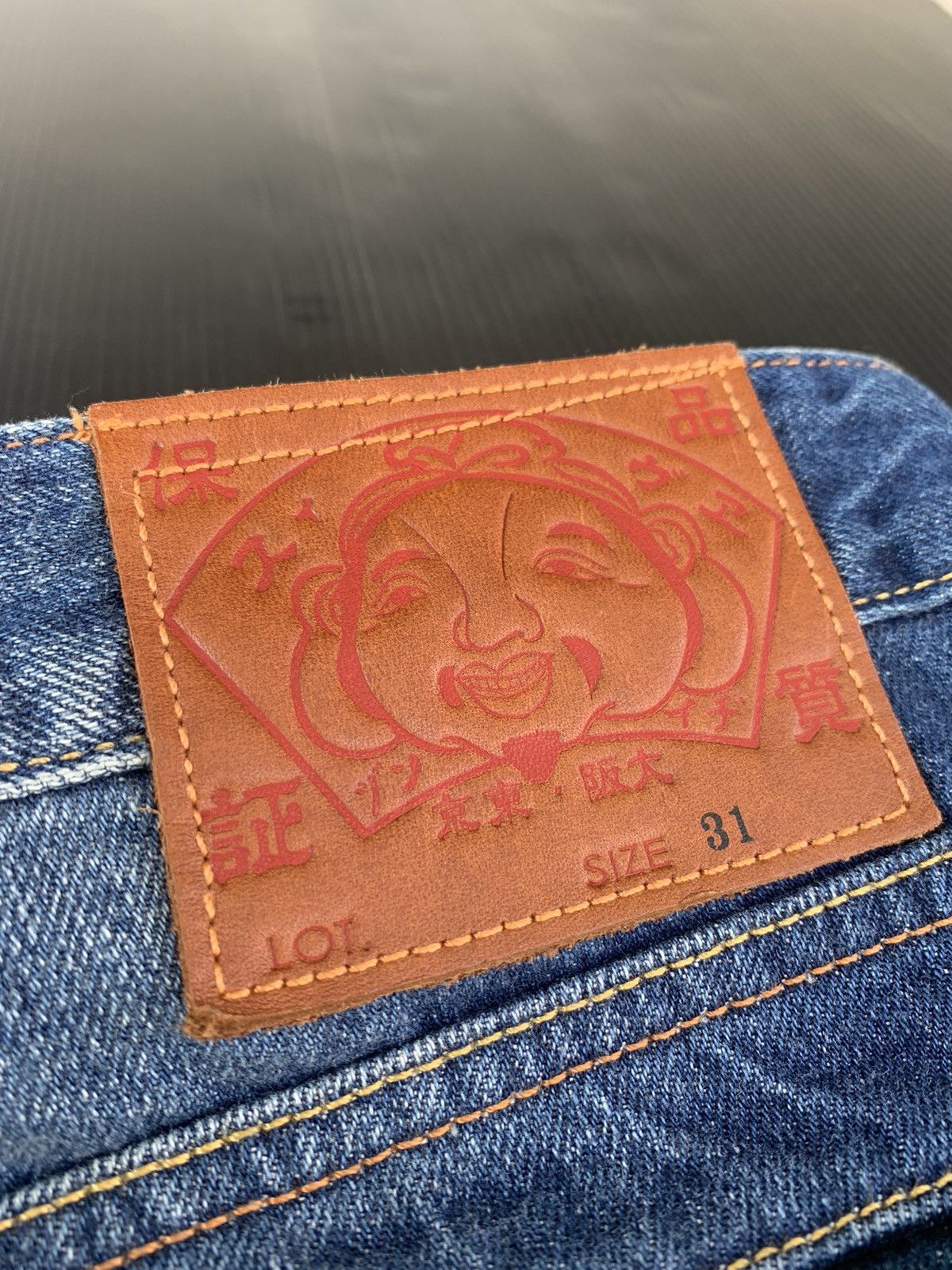 Evisu Evisu distressed Patched Painter Embroided Fish Logo Denim Size US 31 - 5 Thumbnail