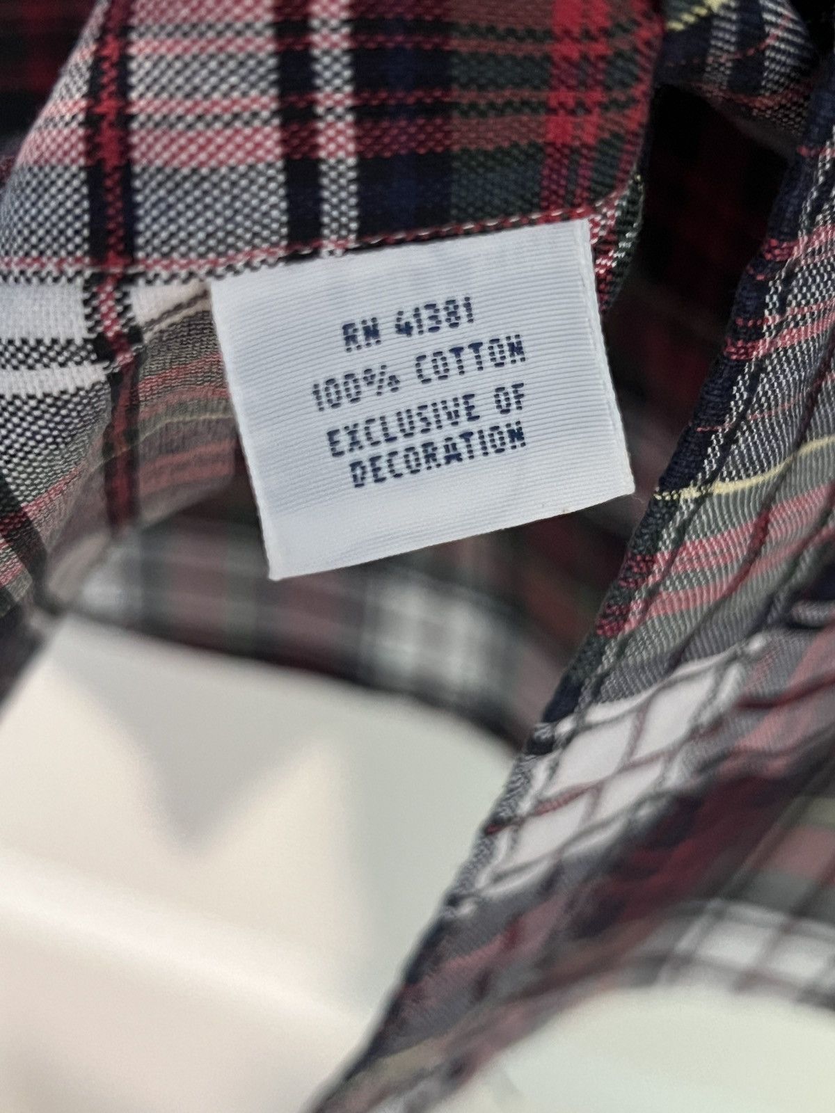 Polo Ralph Lauren Vintage Y2K Polo Ralph Lauren Plaid Red/White Button Shirt Size US M / EU 48-50 / 2 - 5 Thumbnail
