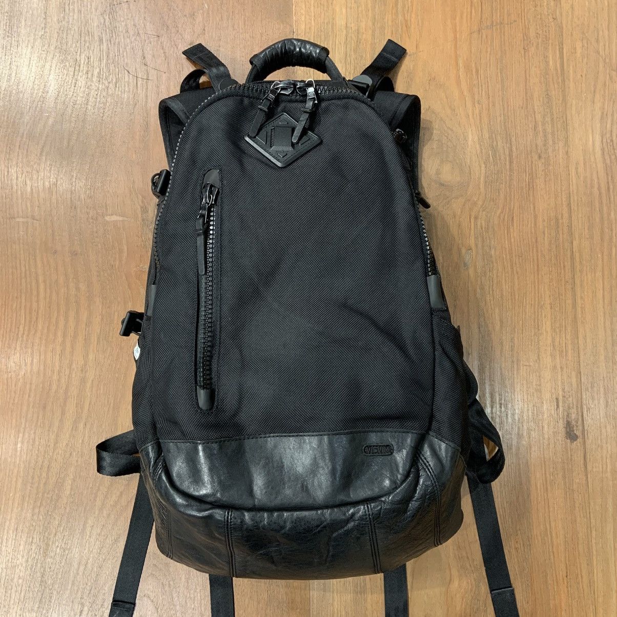 Visvim Visvim - 22L Ballistic Cordura - Back Pack - Horse Hide Size ONE SIZE - 1 Thumbnail