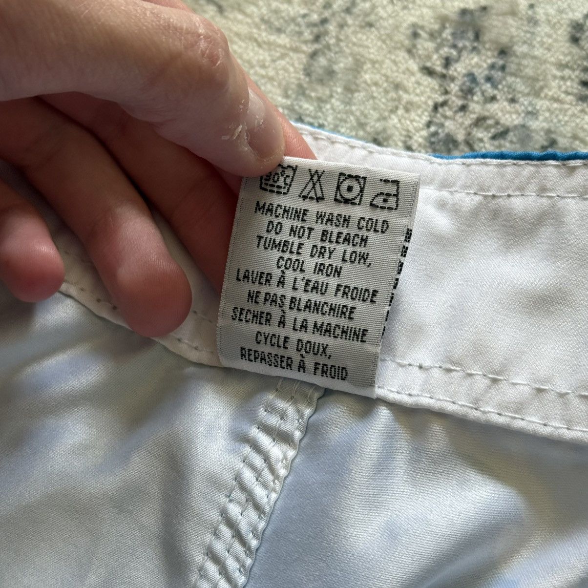 Billabong 📌 Vintage Y2K Billabong Surfing Monogram Shorts Size US 34 / EU 50 - 7 Thumbnail
