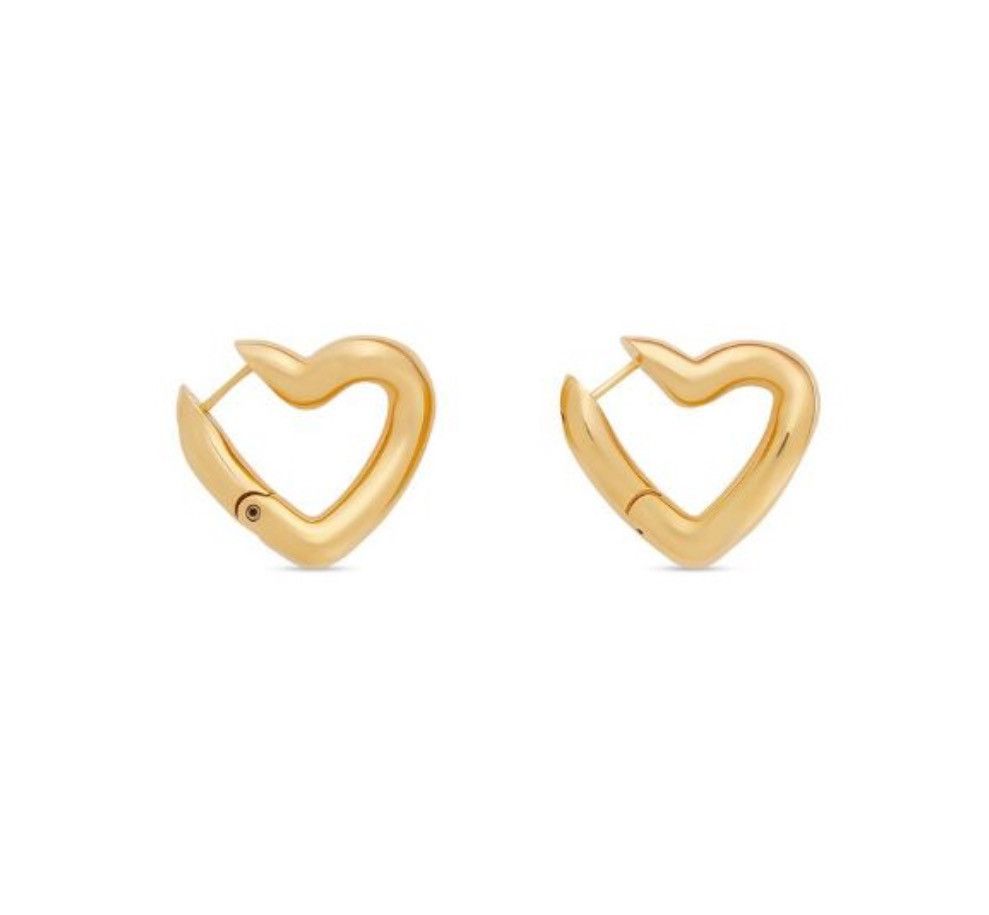 Balenciaga Balenciaga Loop Hearts XS Earrings Size ONE SIZE - 1 Preview