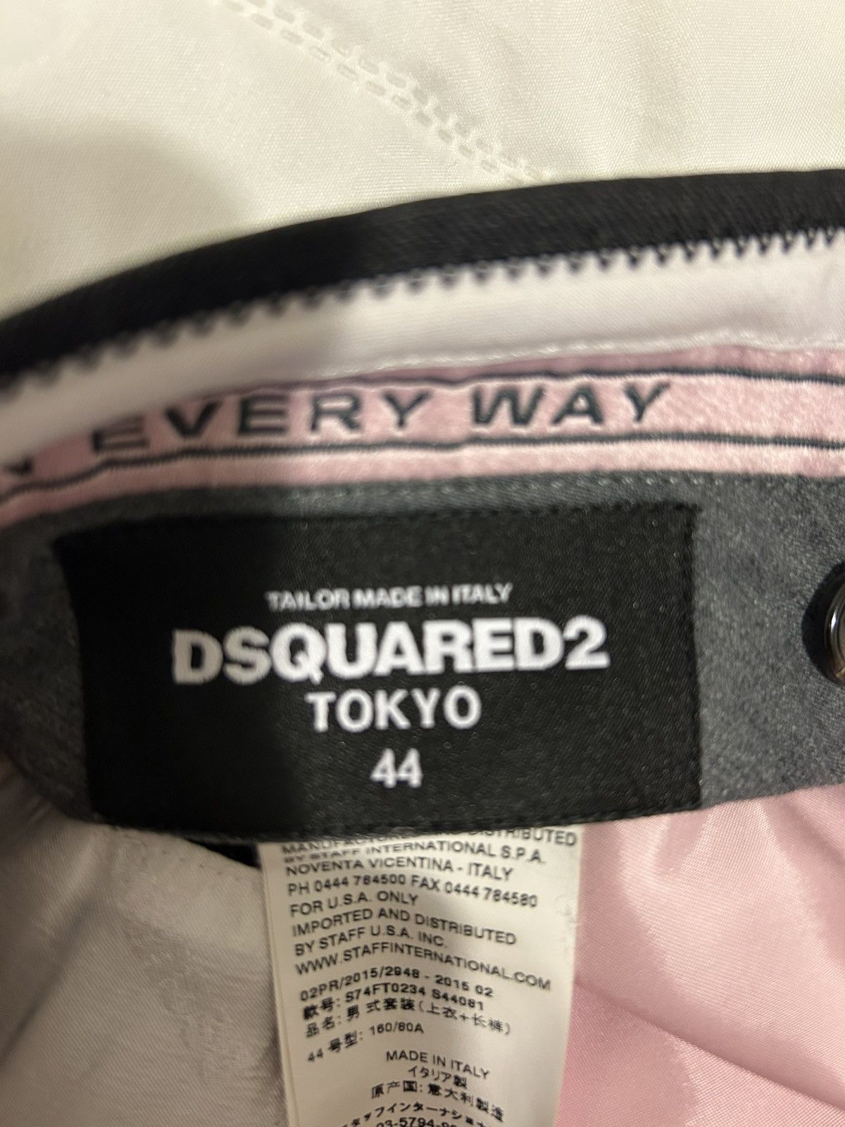 Dsquared2 Dsquared2 Tokyo Business Suit Size 36R - 8 Thumbnail