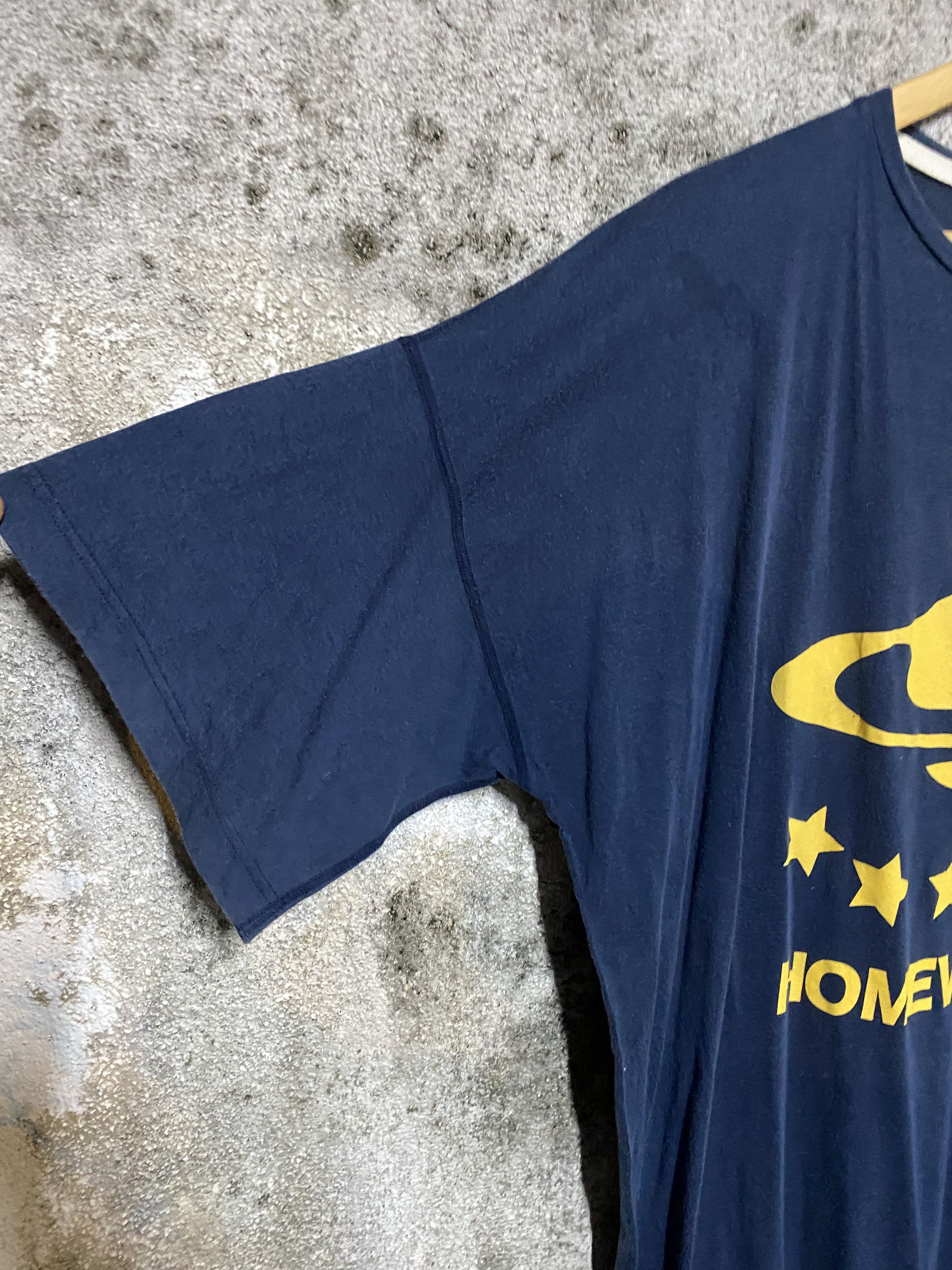 Vivienne Westwood Vivienne Westwood Homewear Big Logo Tshirt Navy Blue Size US L / EU 52-54 / 3 - 3 Thumbnail