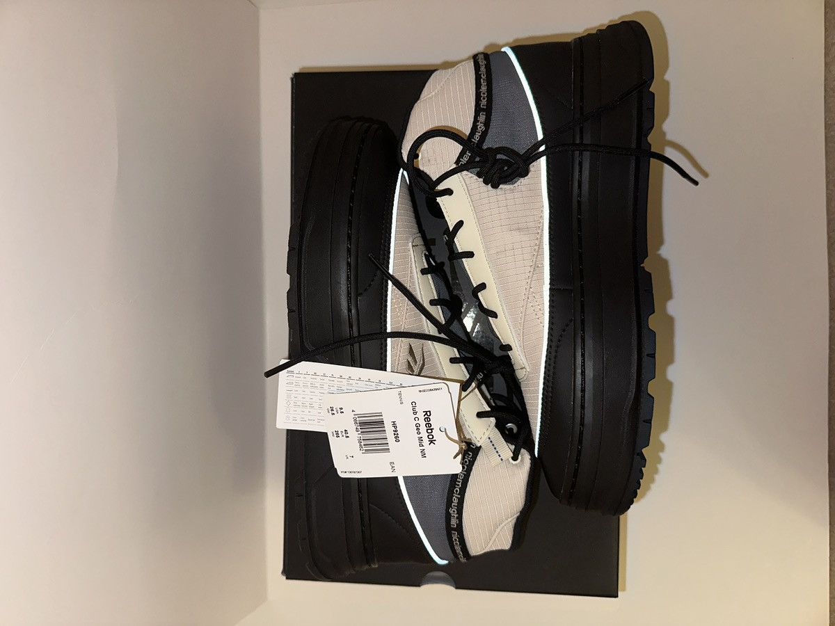 Reebok RARE Reebok x Nicole Mclaughlin Club C Geo Mid Size US 8 / EU 41 - 4 Thumbnail