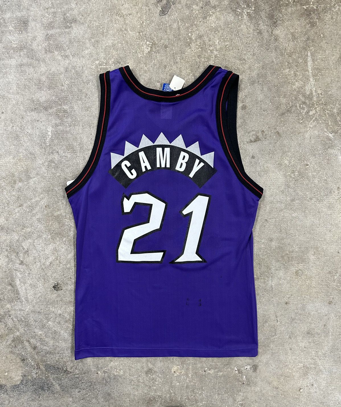 Champion Vintage 90s Champion Camby Toronto Raptors NBA Jersey NWT Size US L / EU 52-54 / 3 - 2 Thumbnail