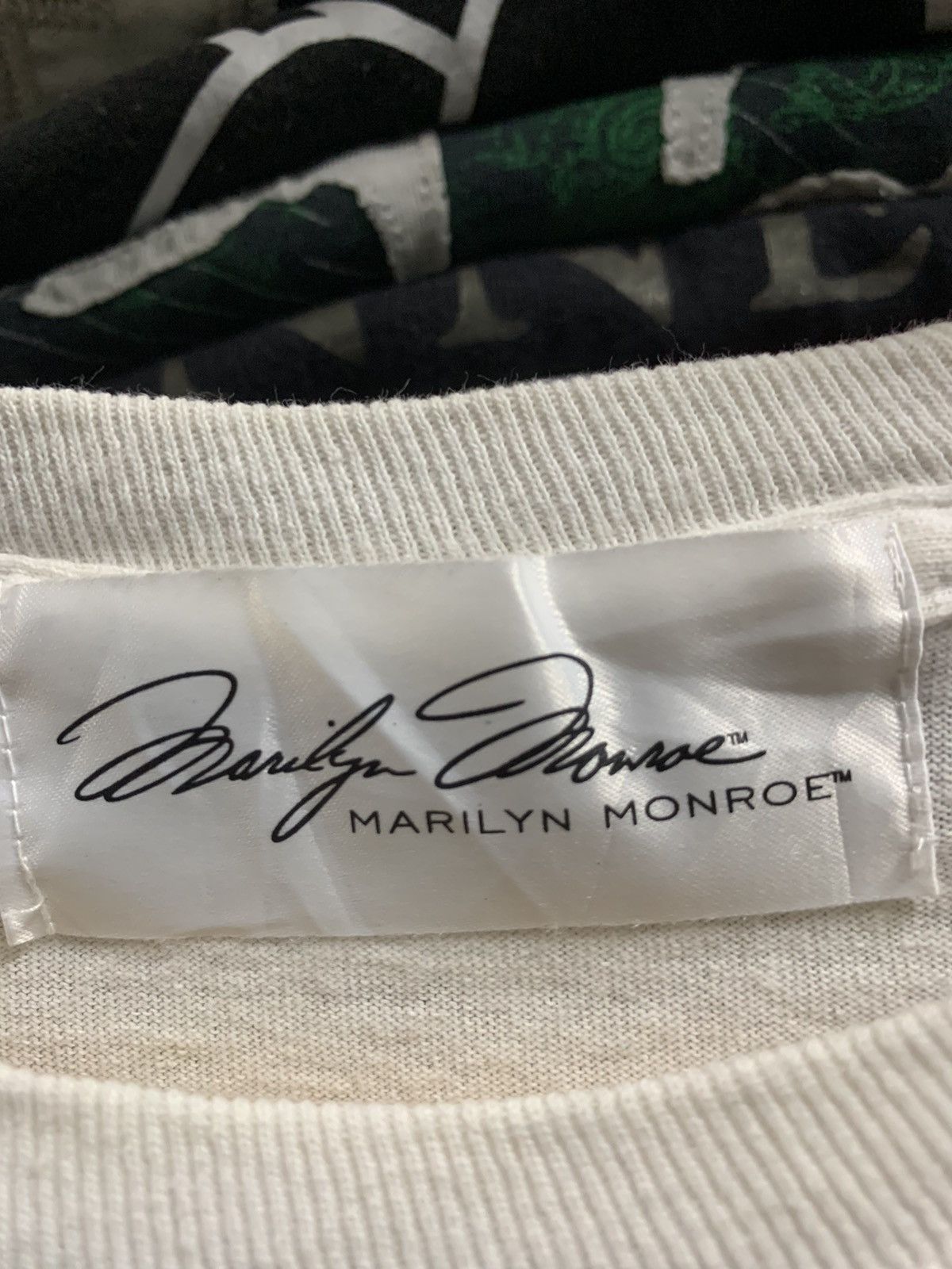 Band Tees × Vintage Vintage Marilyn Monroe white shirt Size US M / EU 48-50 / 2 - 11 Thumbnail