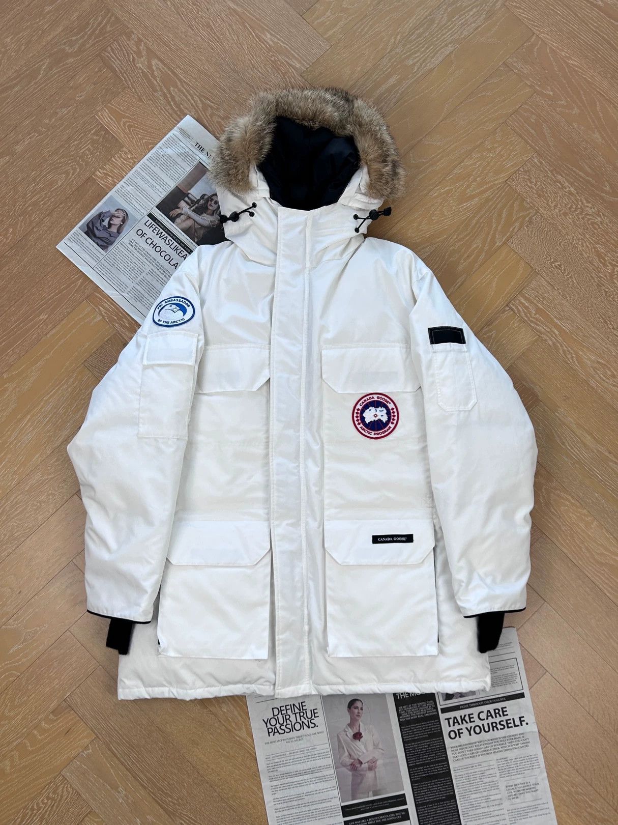 Canada Goose Canada Goose Expedition PBI Parka White L Size US L / EU 52-54 / 3 - 1 Thumbnail