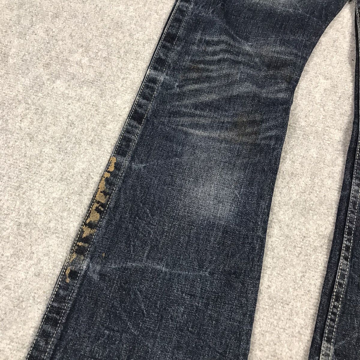 If Six Was Nine × Japanese Brand × Le Grande Bleu (L.G.B.) FLARE SEMANTICDESIGN JAPAN DESIGN ZIPPER BOOTCUT PANTS Size US 28 / EU 44 - 13 Thumbnail