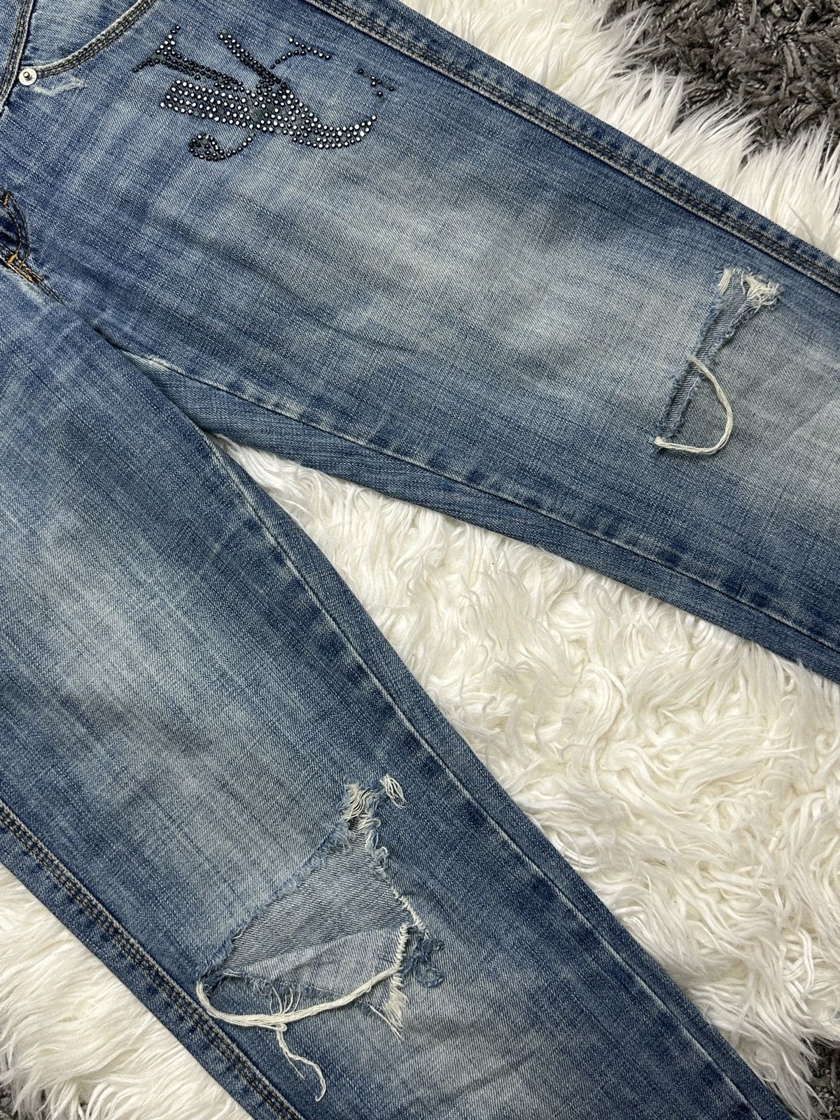 Versace Versace luxury vintage pants jeans Size 25" / US 0 / IT 36 - 4 Thumbnail