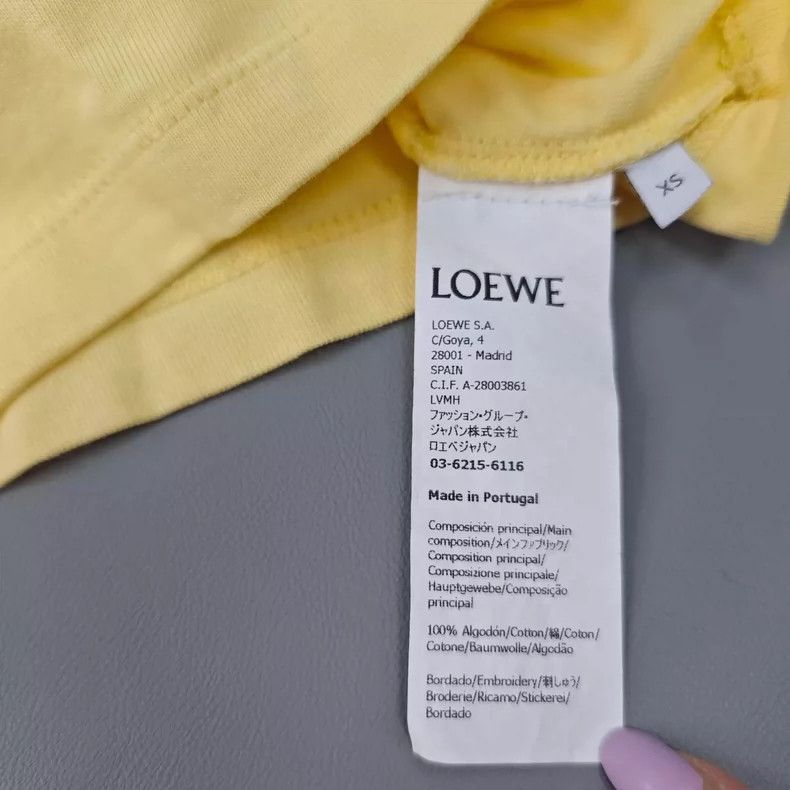 Loewe loewe yellow short sleeves 2504-Nextarrow Size US XS / EU 42 / 0 - 6 Thumbnail