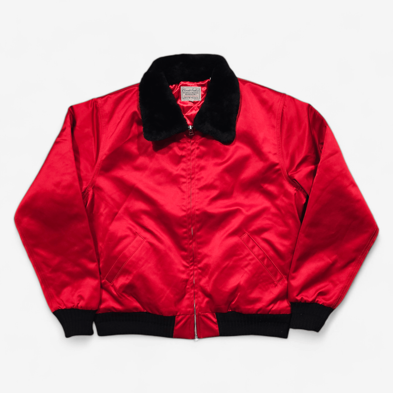 Collar Climate Seal Bomber Jacket New 495$ Levi's Vintage Clothing