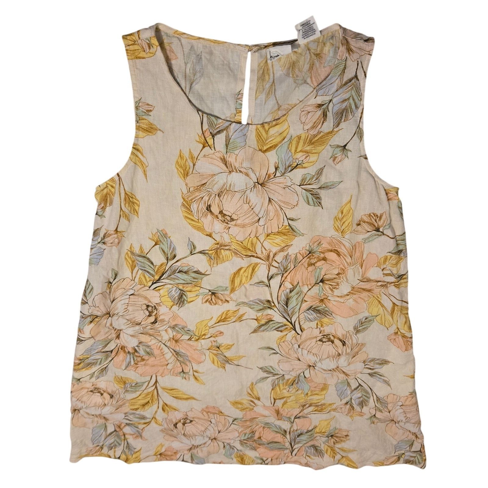 Nicole Miller Nicole Miller New York Linen Shift Dress Women's Sleeveless Size S / US 4 / IT 40 - 2 Thumbnail