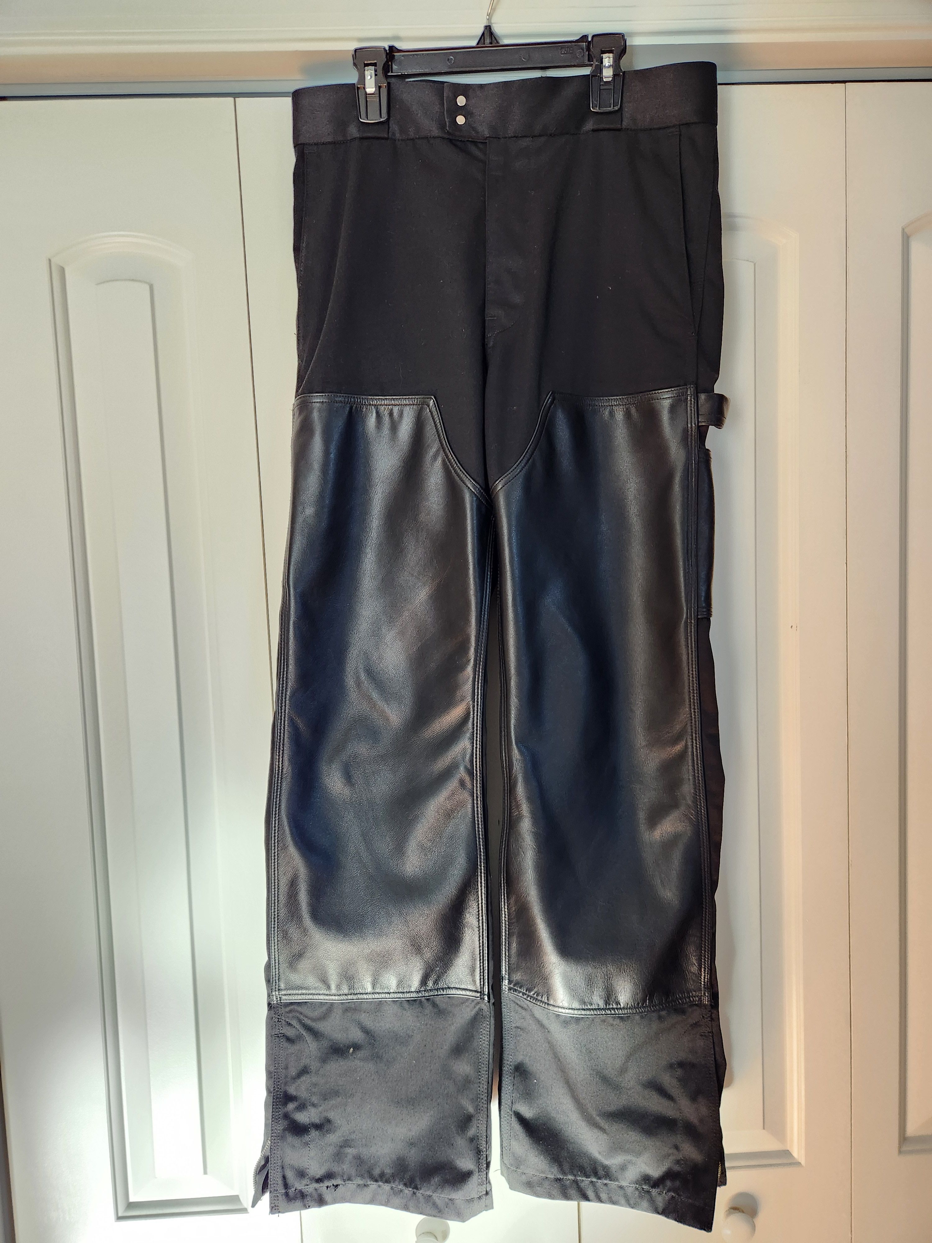 Vuja De Vuja Dé Adagio Leather Trousers Size 2 | Grailed