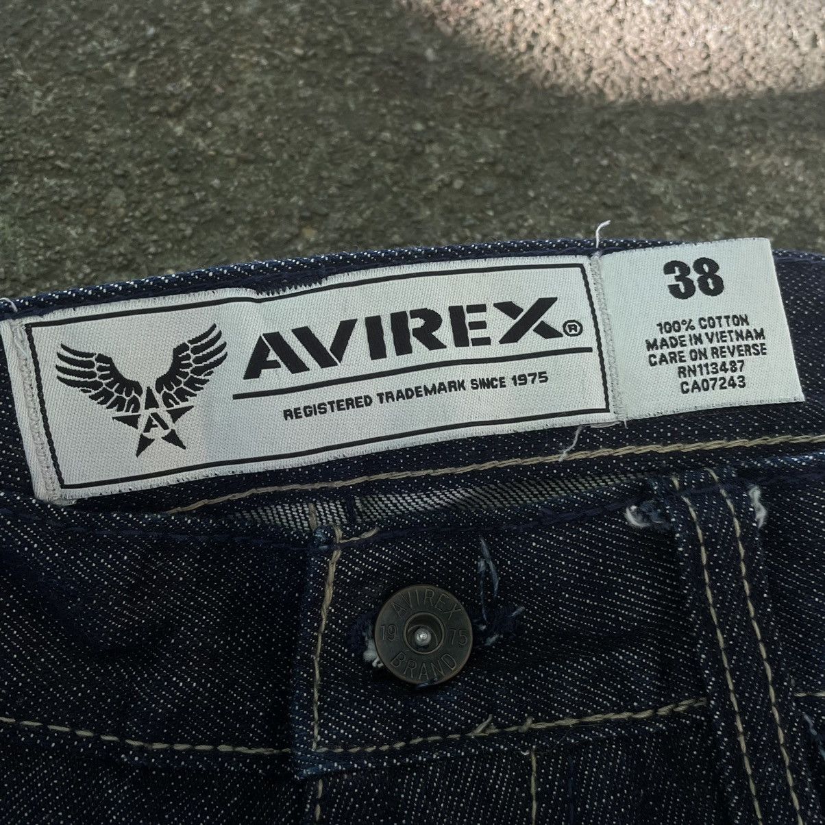 Avirex × Vintage Navy Blue Avirex Denim Jorts Size US 38 / EU 54 - 4 Thumbnail