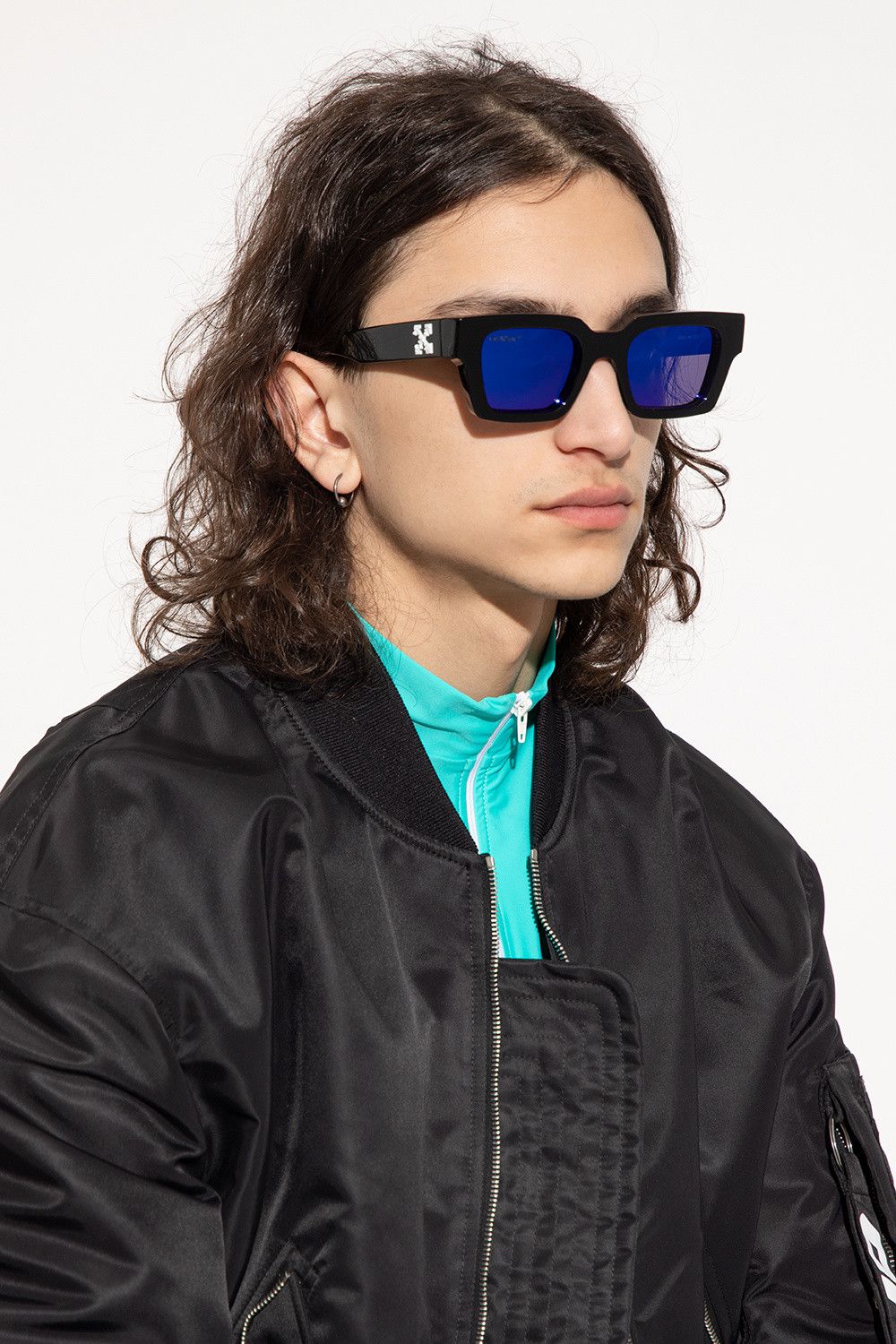 Off White Off White Virgil Logo Authentic Mirror Lens Sunglasses Grailed 