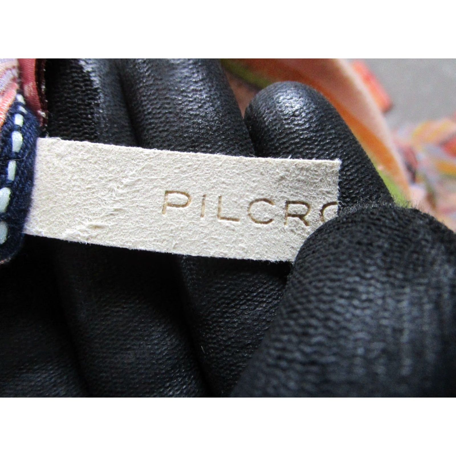 Vintage Pilcro Shirt Mens Small Orange Blue Green Cotton Knit Button Up Size US S / EU 44-46 / 1 - 3 Thumbnail