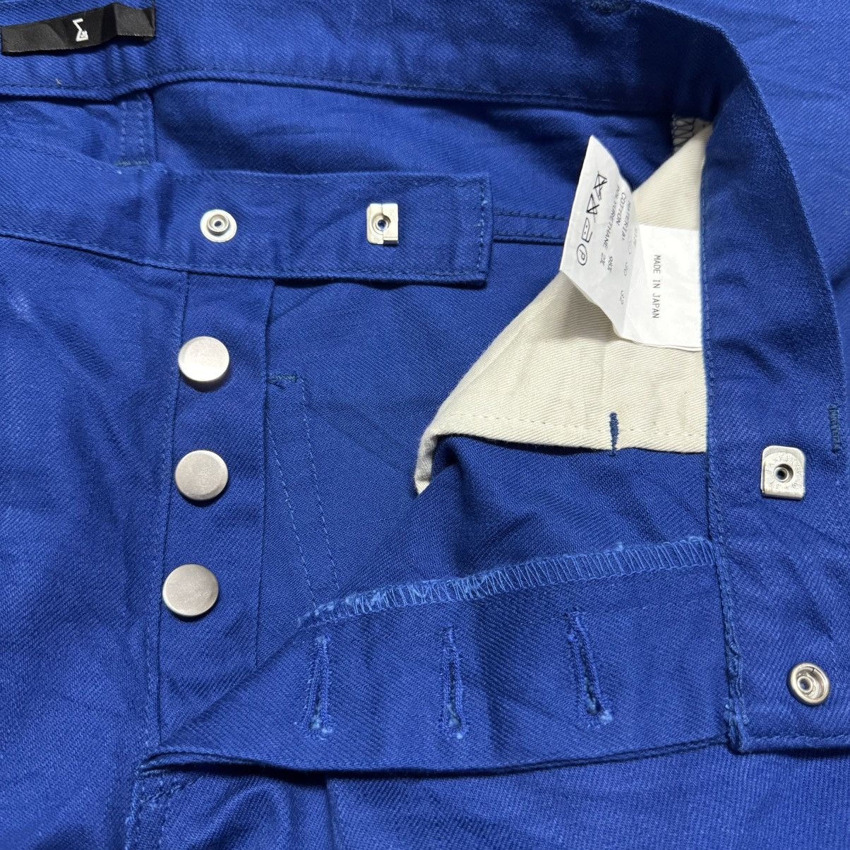 READYMADE S'exprimer Royal Blue Denim Jeans By YUTA READYMADE Size US 29 - 17 Thumbnail