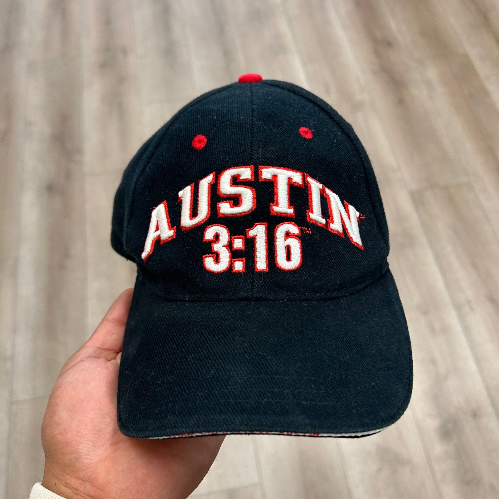 WWE vintage WWE Stone Cold Steve Austin 3:16 snapback hat Cap Size ONE SIZE - 2 Thumbnail
