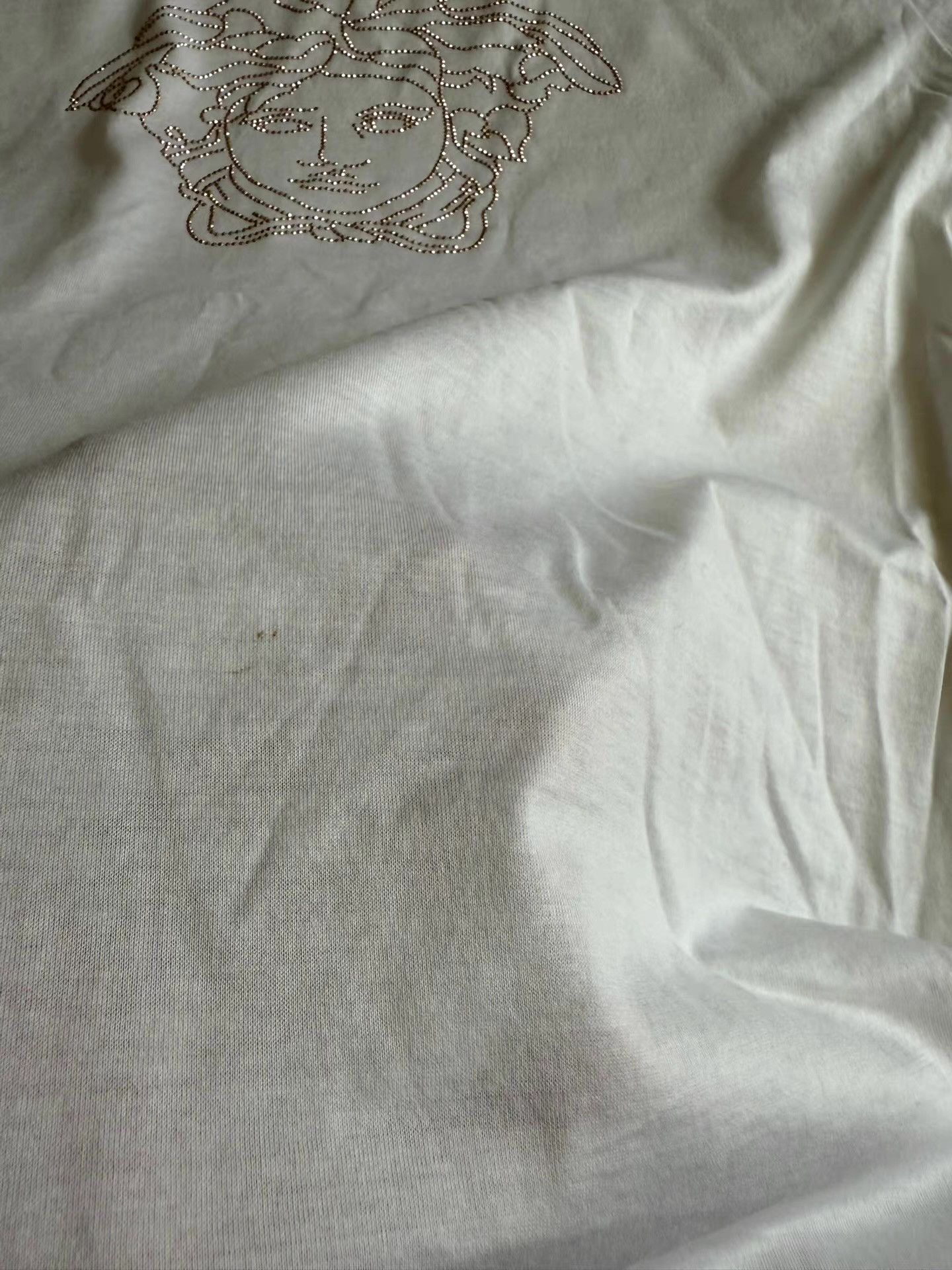 Versace Versace Crystal-Embellished T-shirt Ｑ23 Size US S / EU 44-46 / 1 - 5 Thumbnail