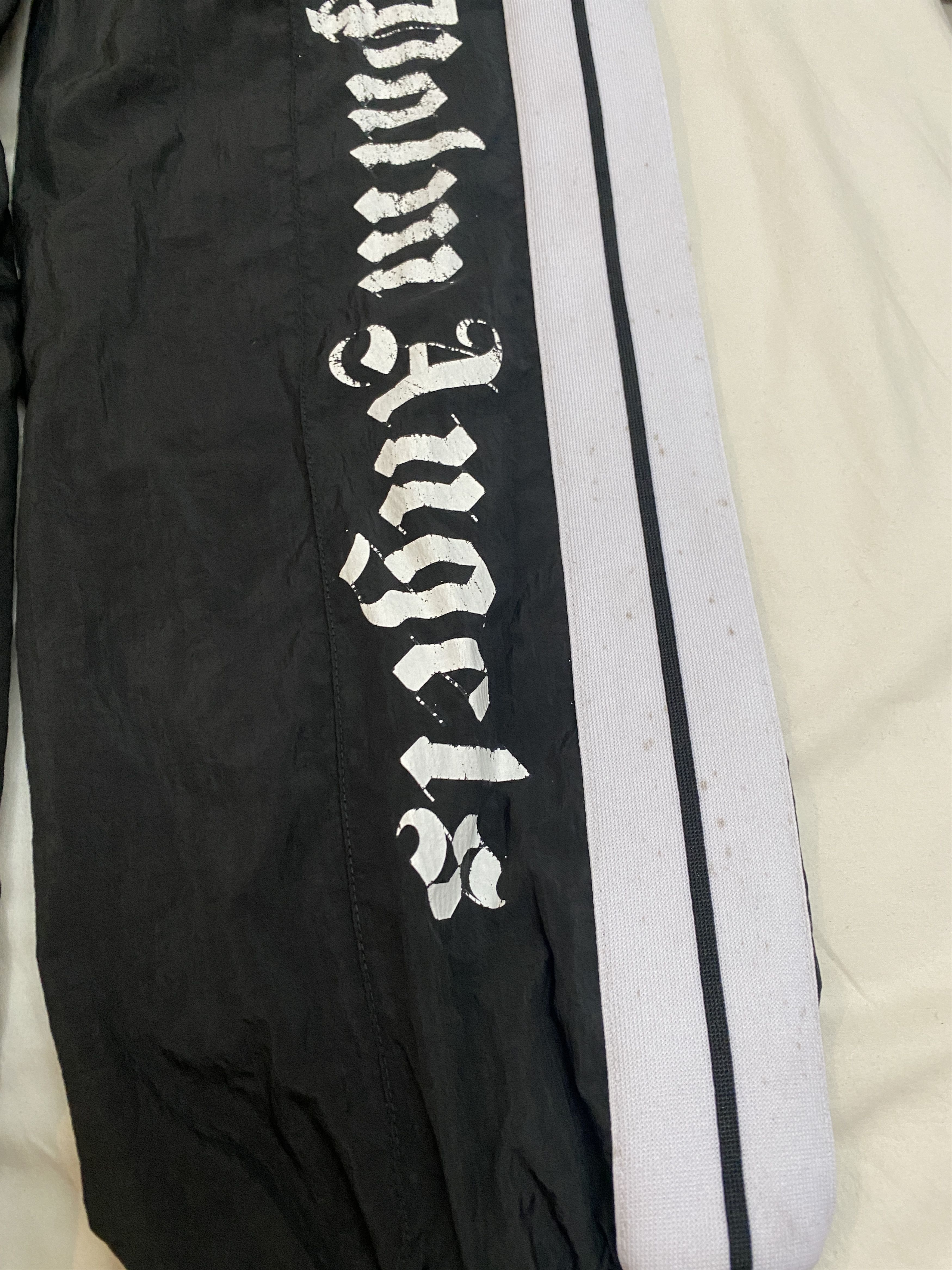 Palm Angels Palm Angels track pants joggers big logo Size US 26 / EU 42 - 8 Thumbnail