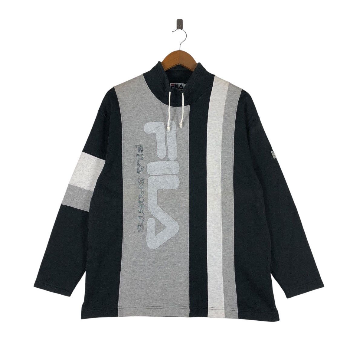 Fila FILA Tri Color Rare Logo Design Crewneck Sweatshirt Size US M / EU 48-50 / 2 - 1 Thumbnail