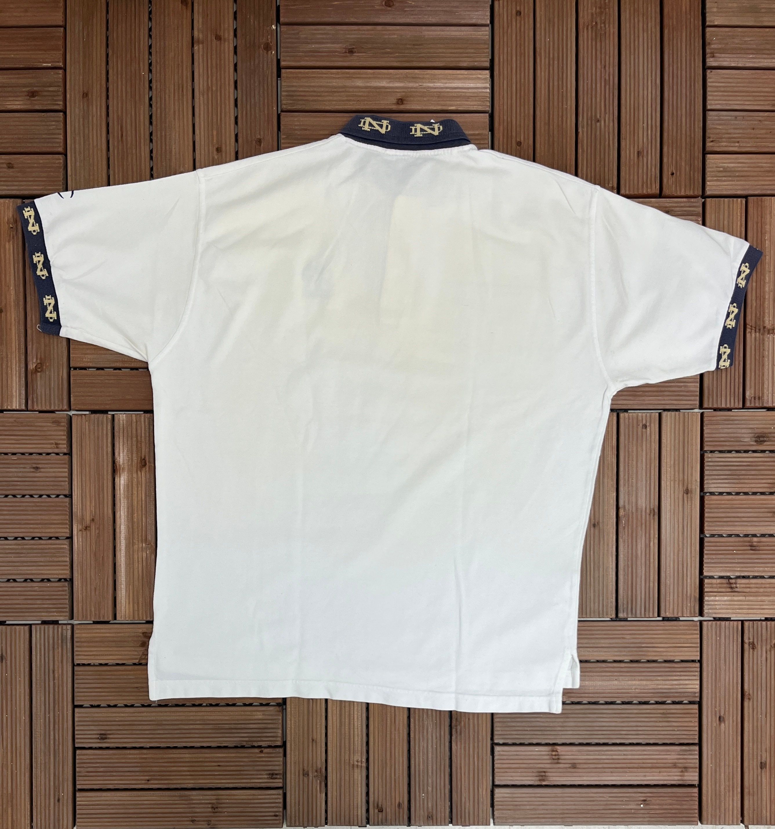 Champion Notre Dame Fighting Irish Football Vintage Collared Tee Size US XXL / EU 58 / 5 - 4 Thumbnail