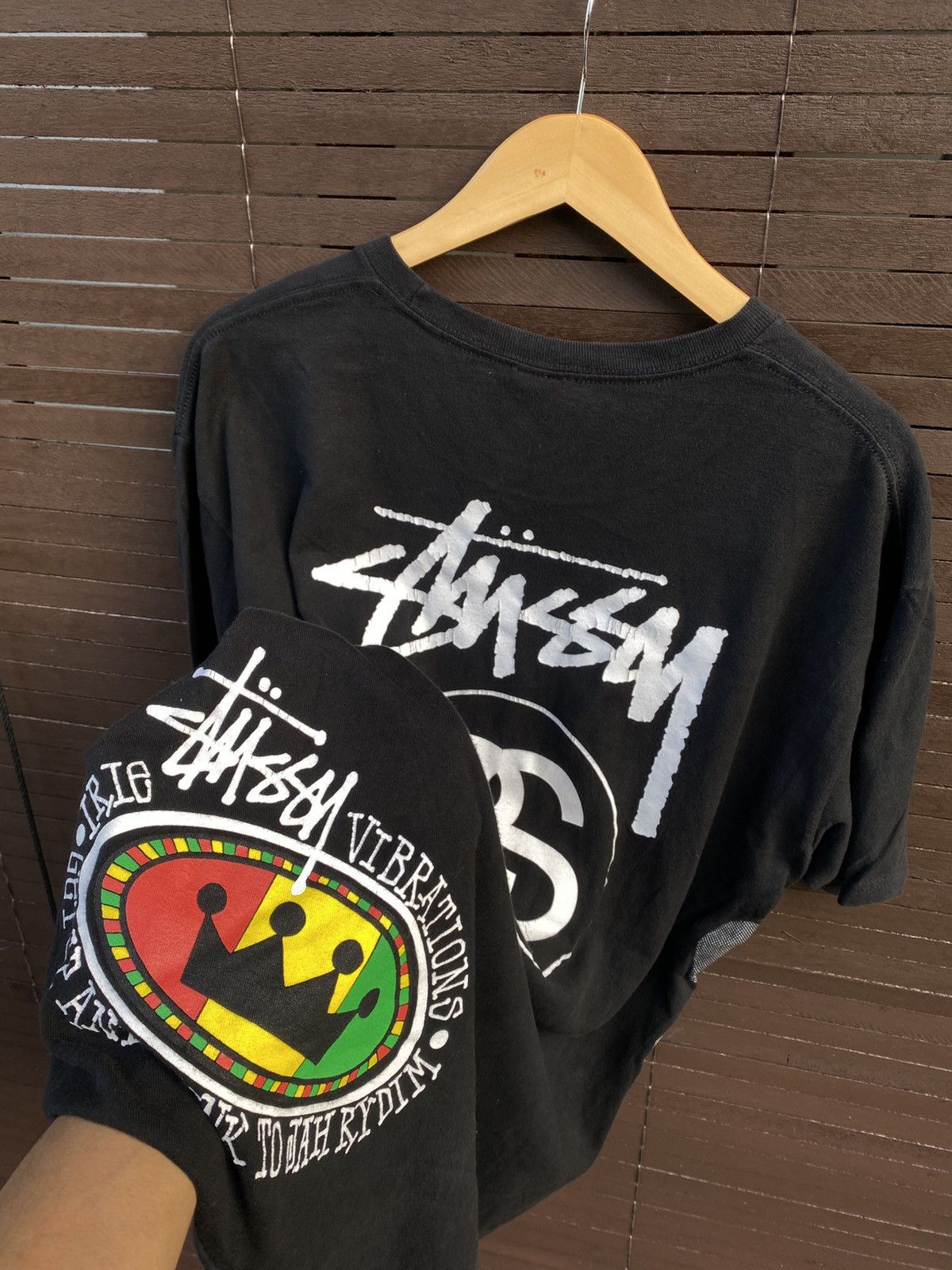 Stussy Stussy Rasta Photo Tee Size US XL / EU 56 / 4 - 4 Thumbnail