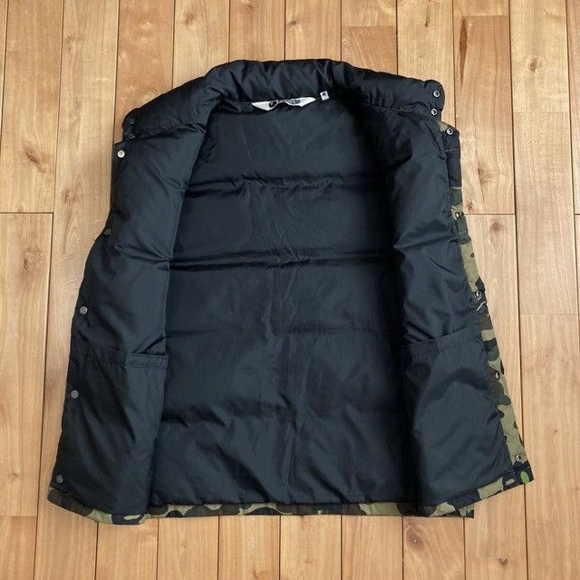 Bape BAPE Puffer Down Vest 1st camo green a bathing ape NIGO Size US M / EU 48-50 / 2 - 6 Thumbnail
